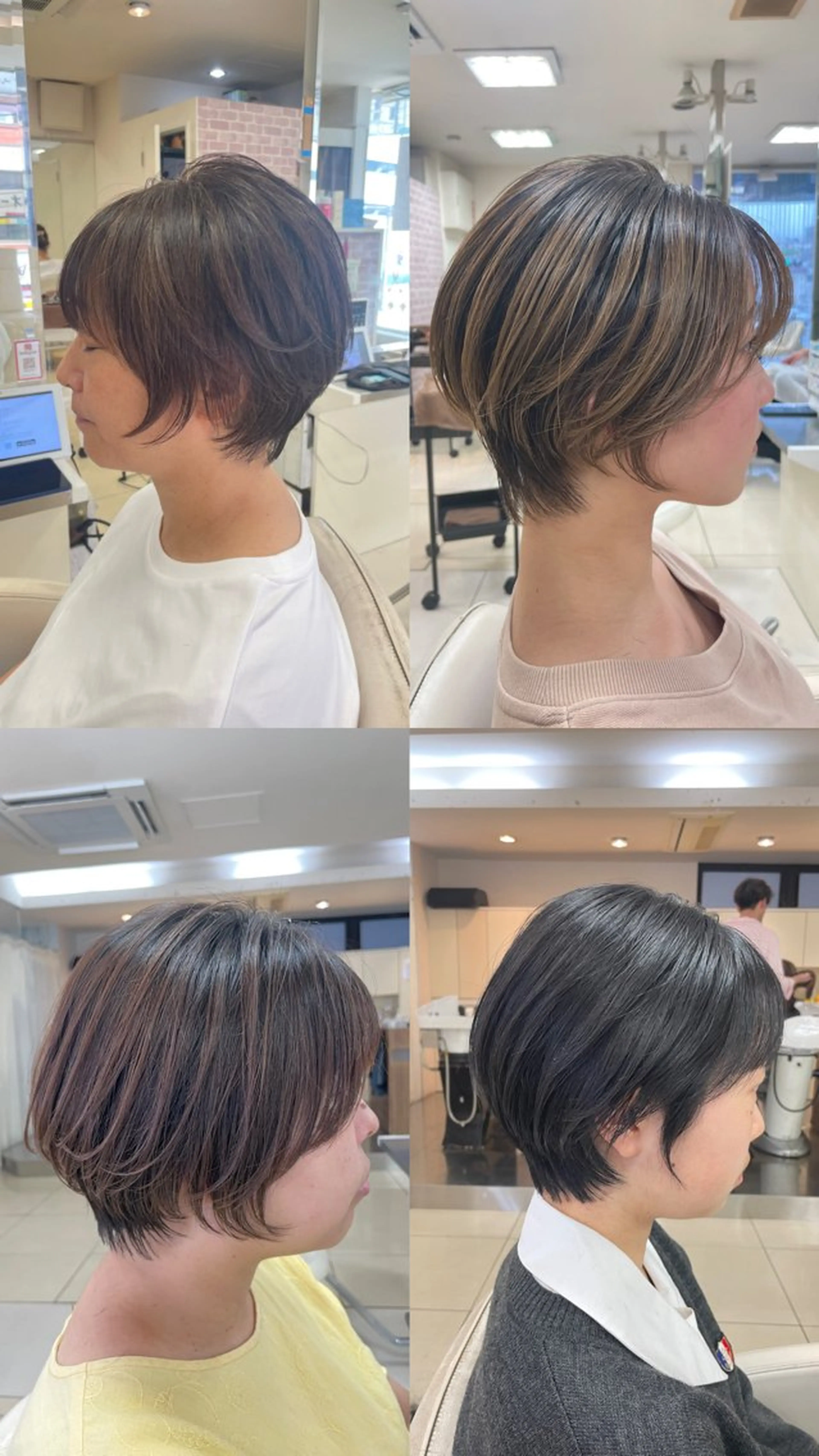 ショート 齋藤 尋真のヘアスタイル