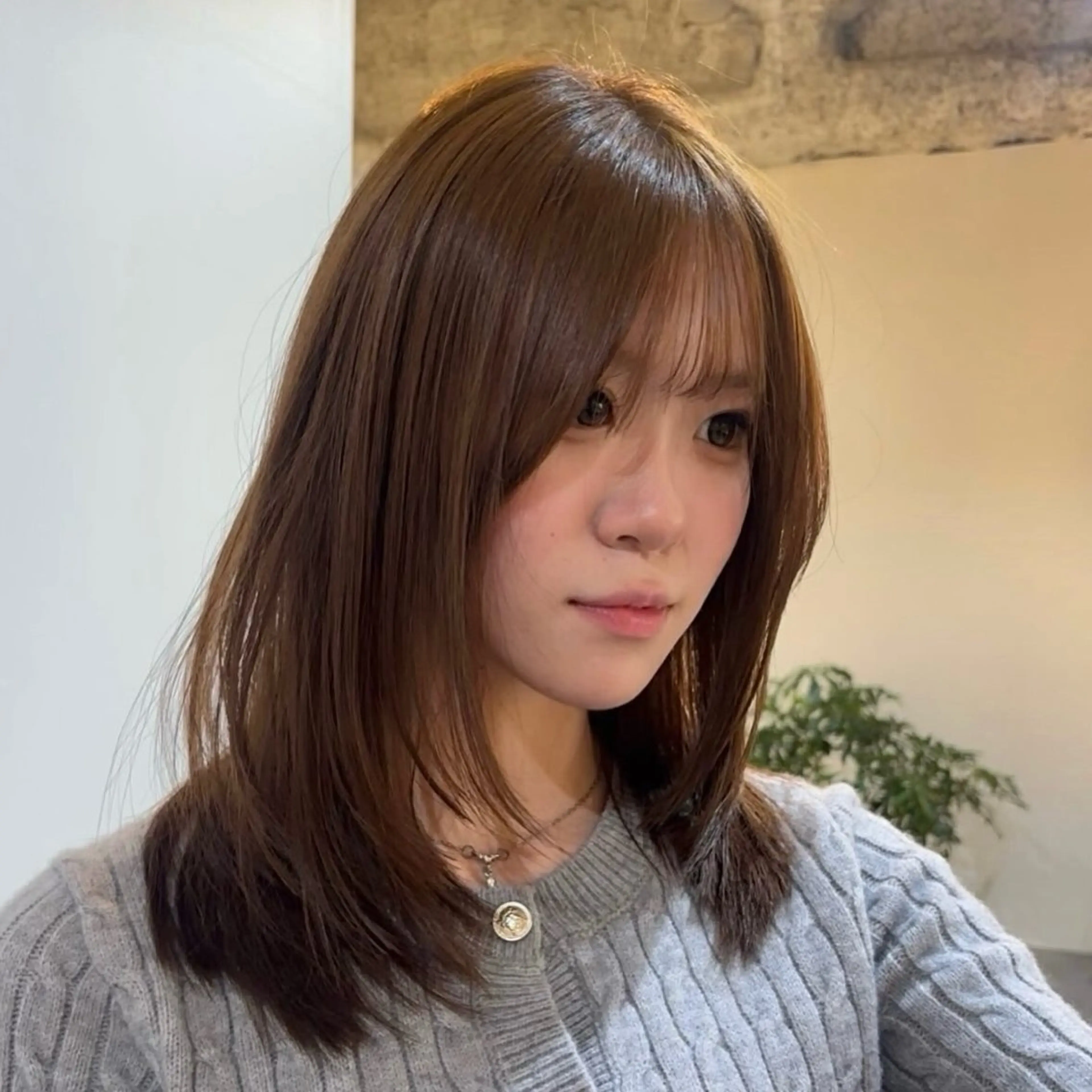 🦢ミニモ限定🦢カット＋透明感カラー＋ 髪質改善トリートメントの写真