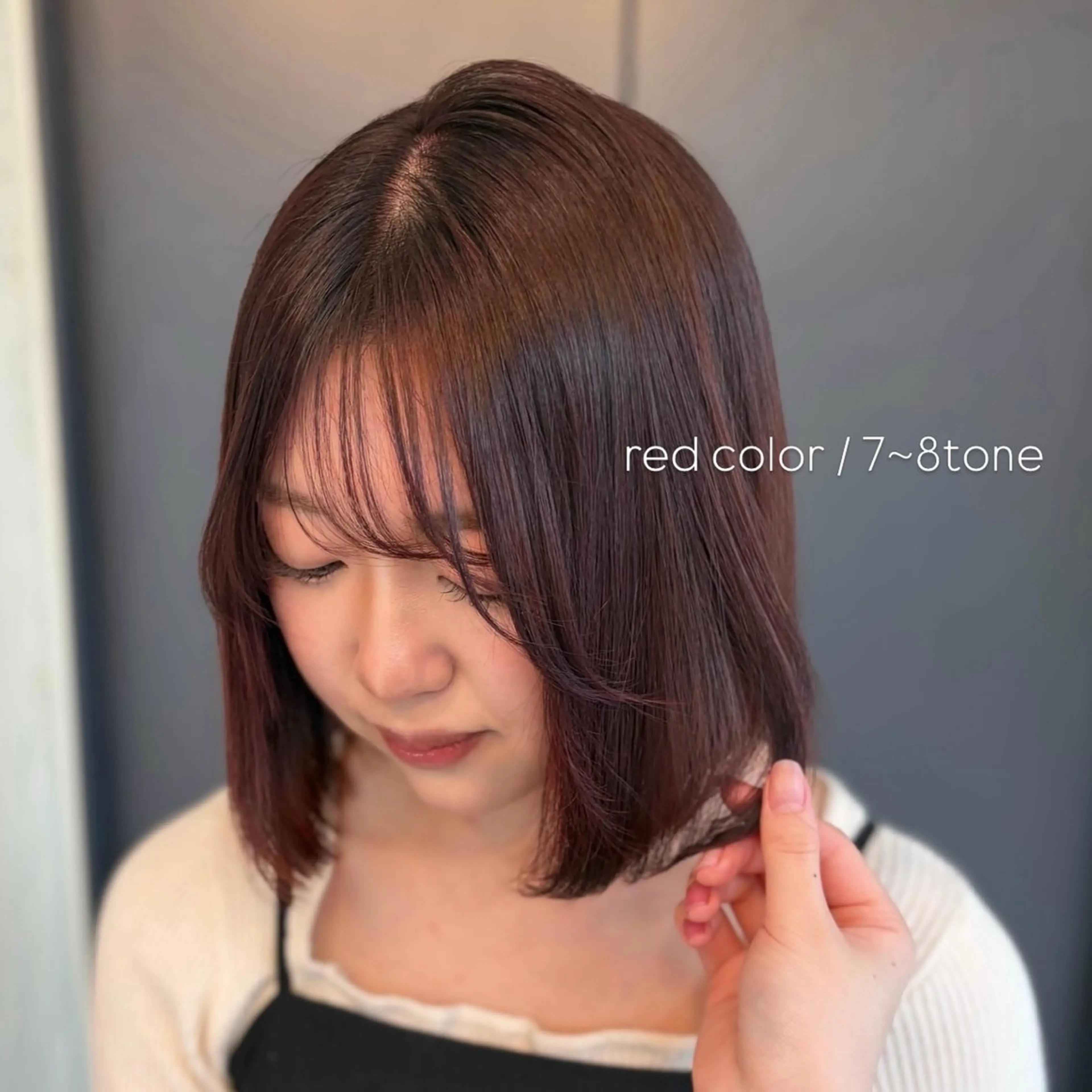 ショート ヘアカラー 愛されcolor💘 Aina/ツヤ髪のヘアスタイル