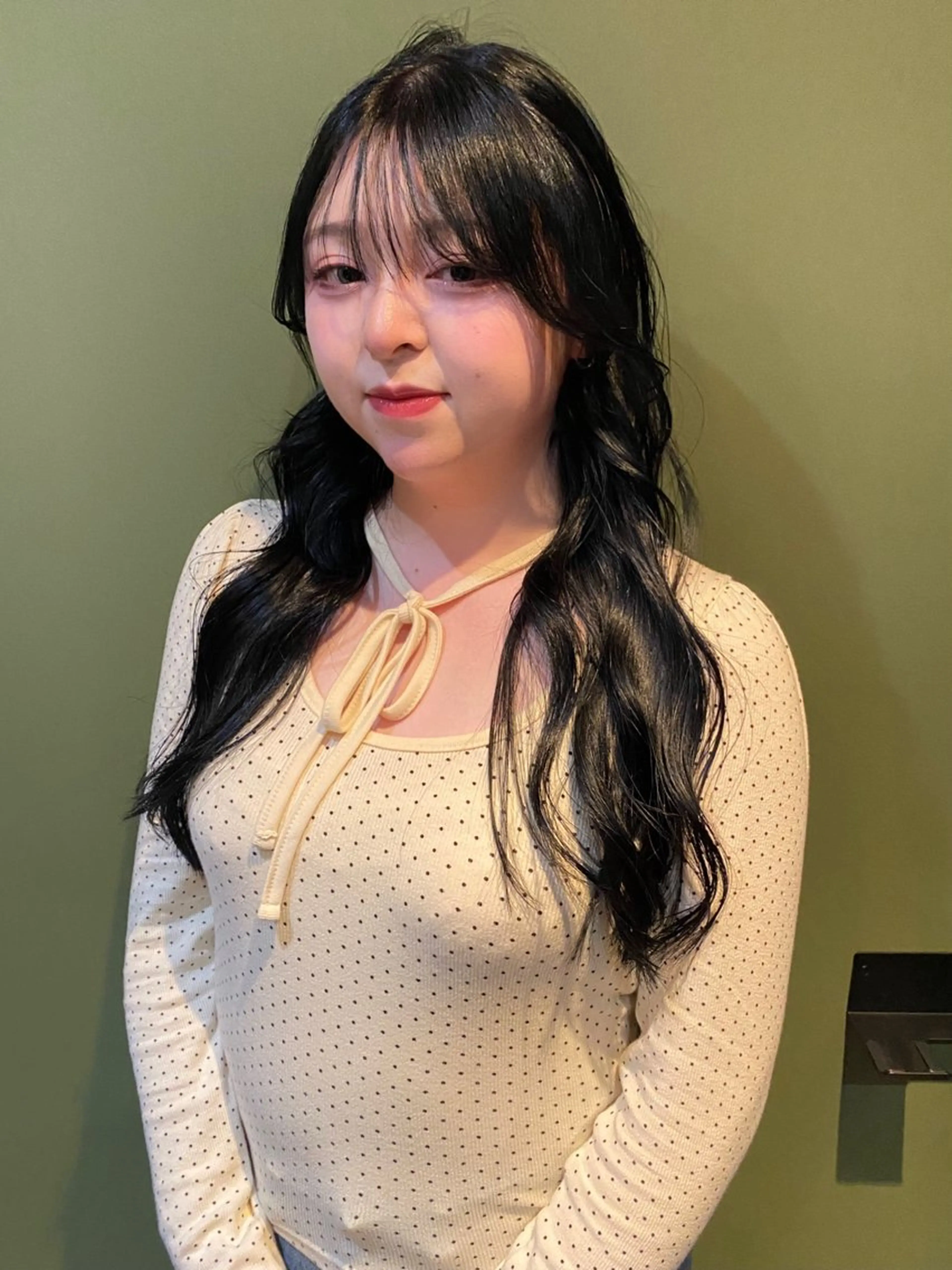 ロング カラー 韓国風ヘア カット ヘアカラー トリートメント mai / linoah˚✧のヘアスタイル