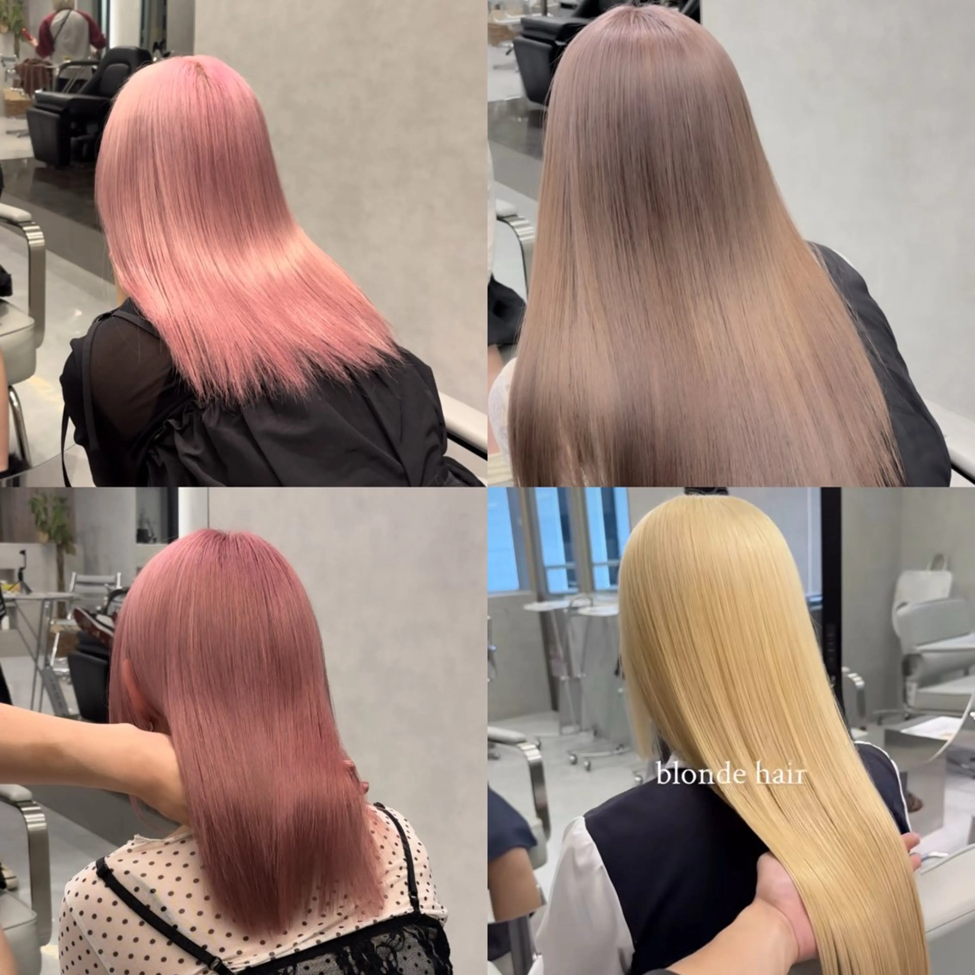 カラー ハイトーンカラー ヘアカラー 艶ハイトーン/ ブリーチ/梅田のヘアスタイル