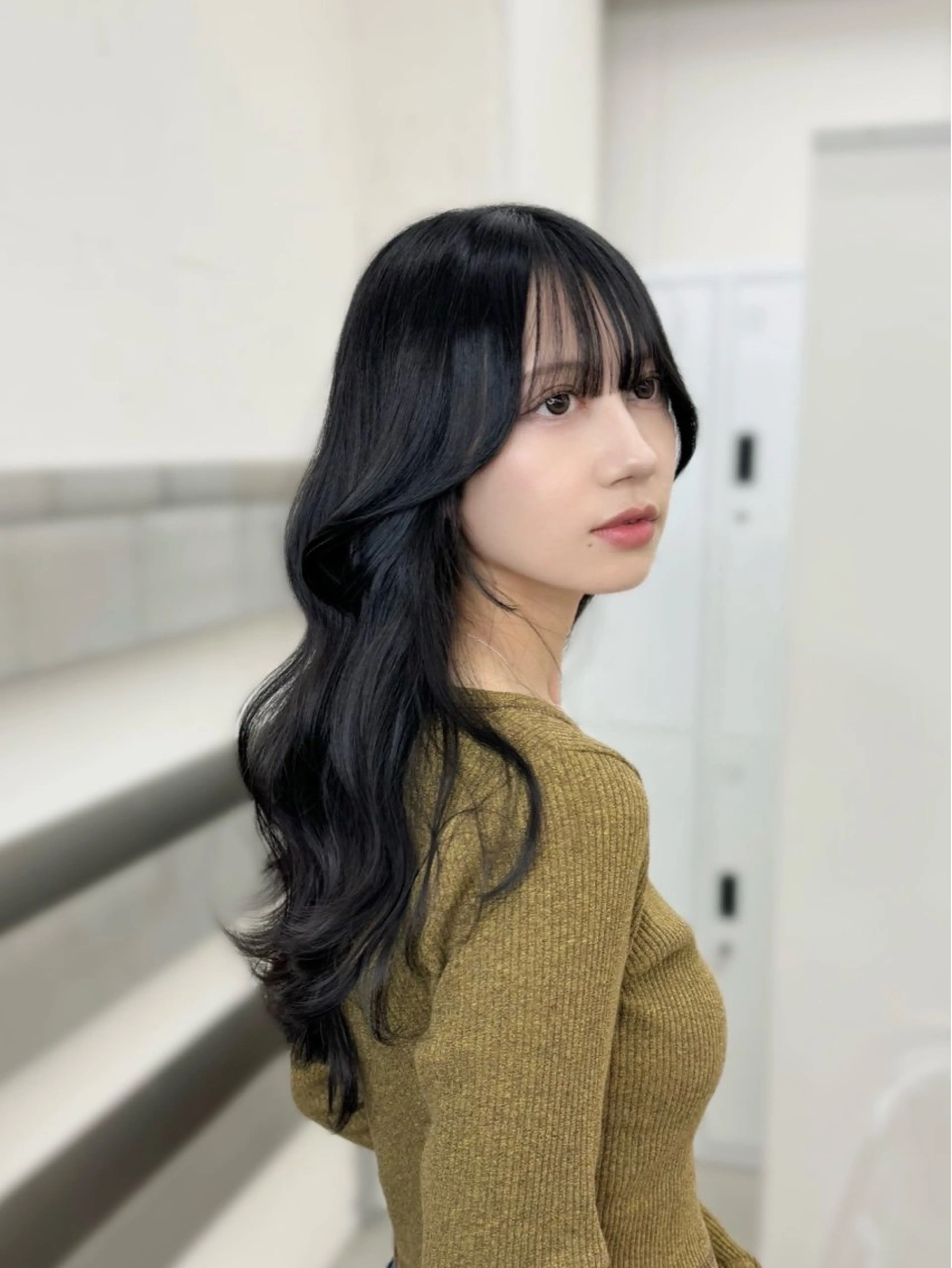 ロング カラー カット ヘアカラー 🦋韓国系指名No1 店長/圓山 祐也🦋のヘアスタイル