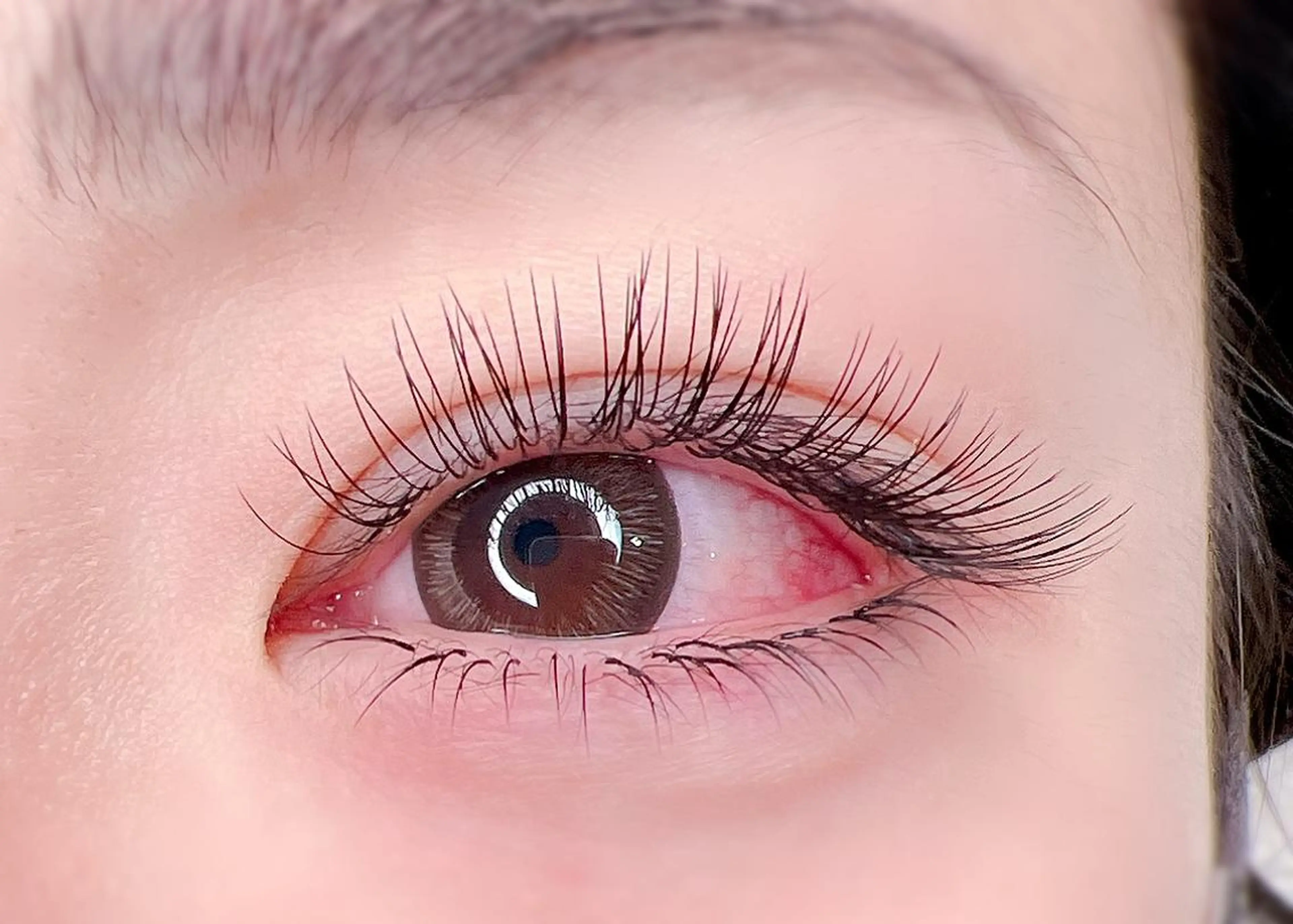 マツエク・マツパ フラットラッシュ 下まつげエクステ マツエク LASHIQ南堀江 奥優美のマツエク・マツパデザイン