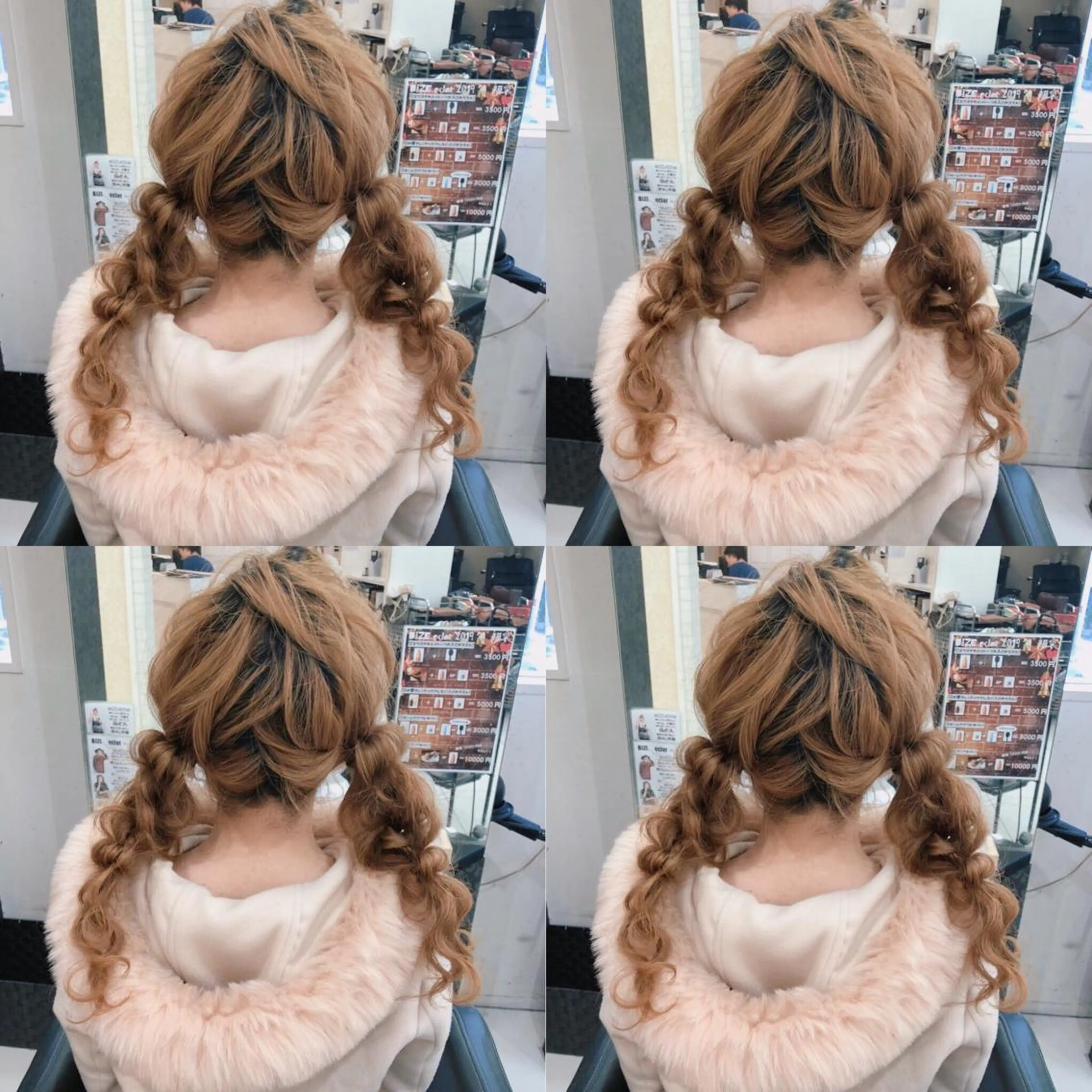 セミロング ヘアアレンジ ヘアセット 🌷MAYU 🌷のヘアスタイル