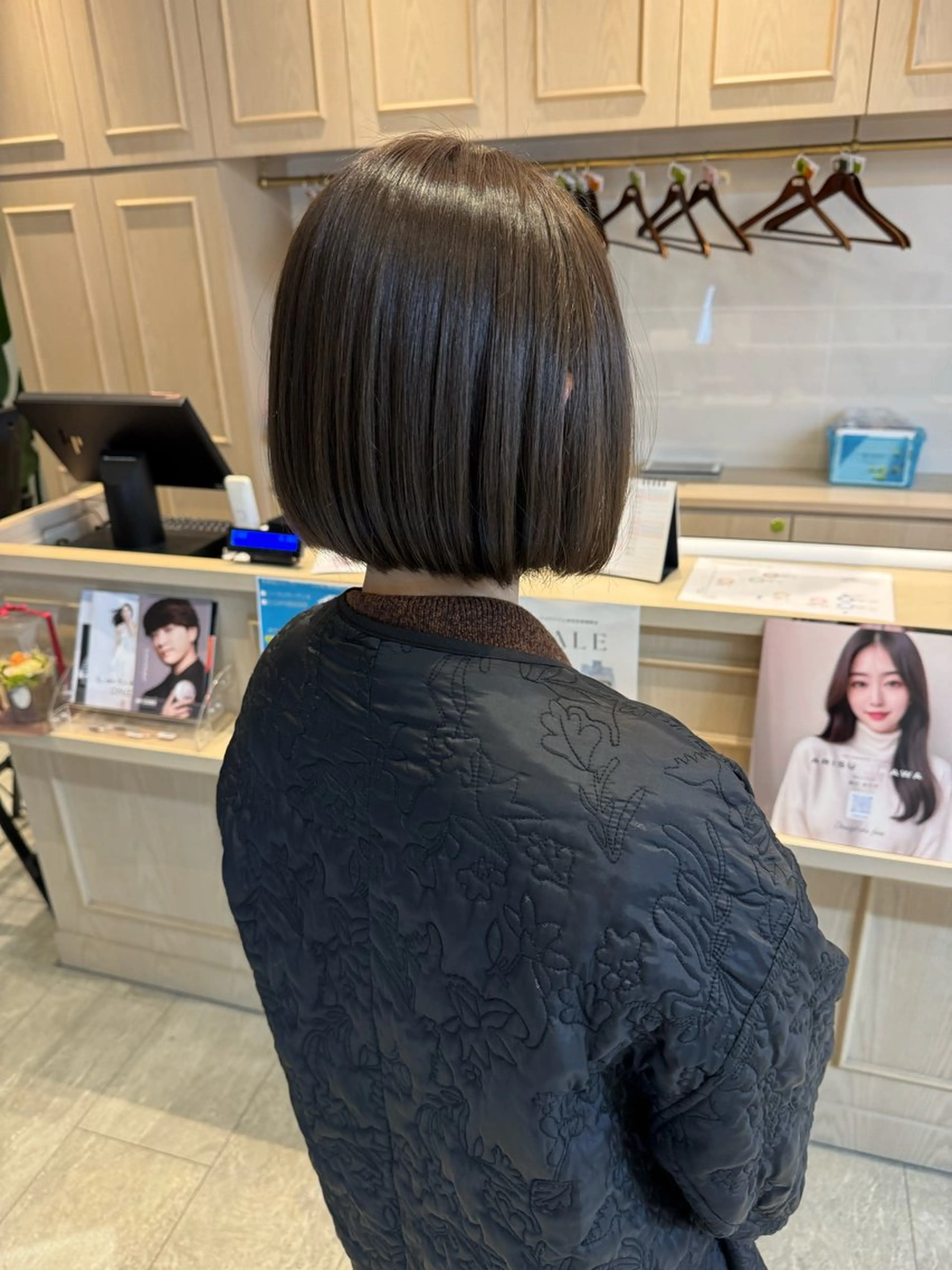 ショート ショート/ボブ パーマ/中原のヘアスタイル