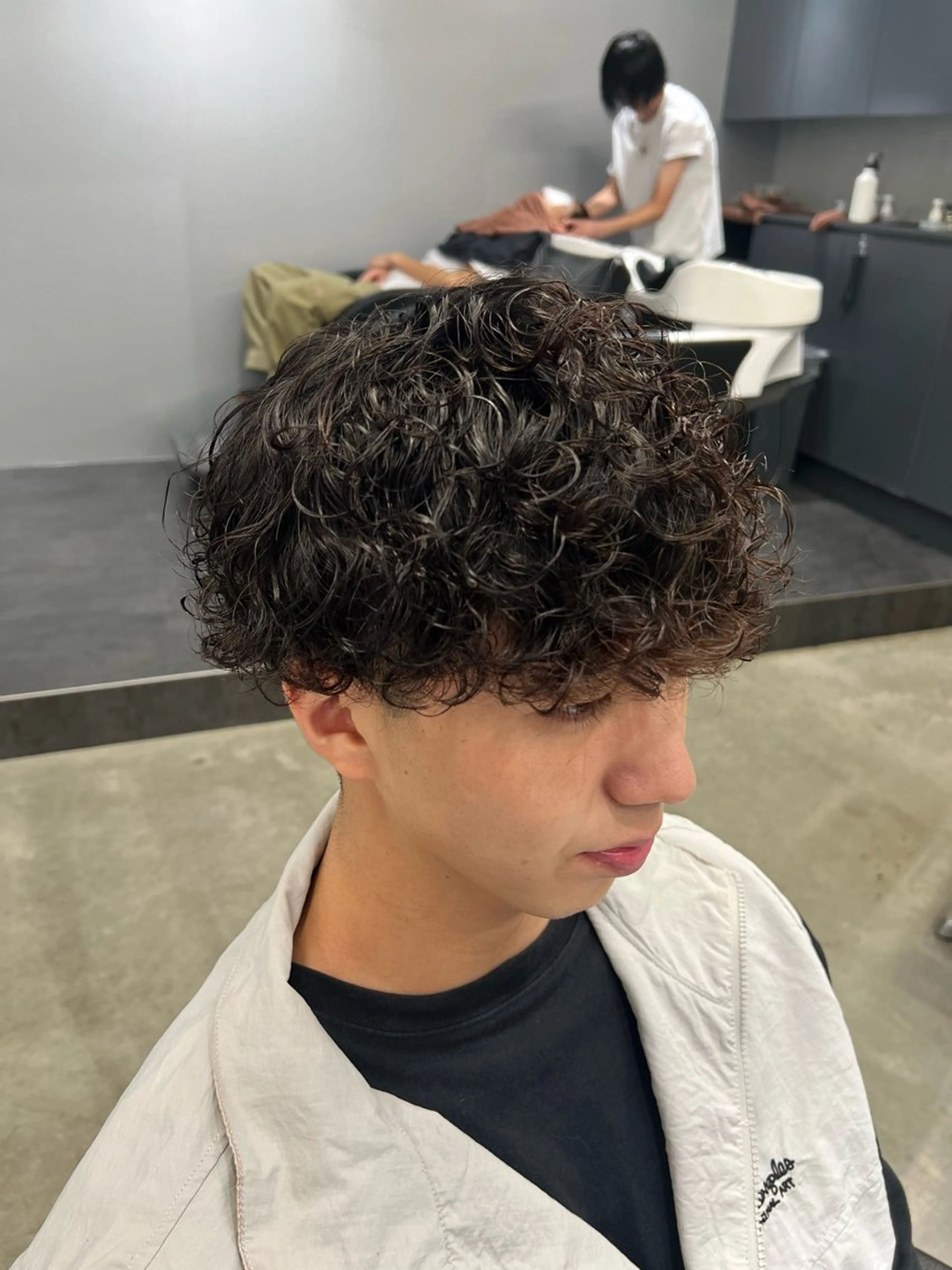 パーマ メンズ カット パーマ 川口 翔太郎（fifth）のヘアスタイル