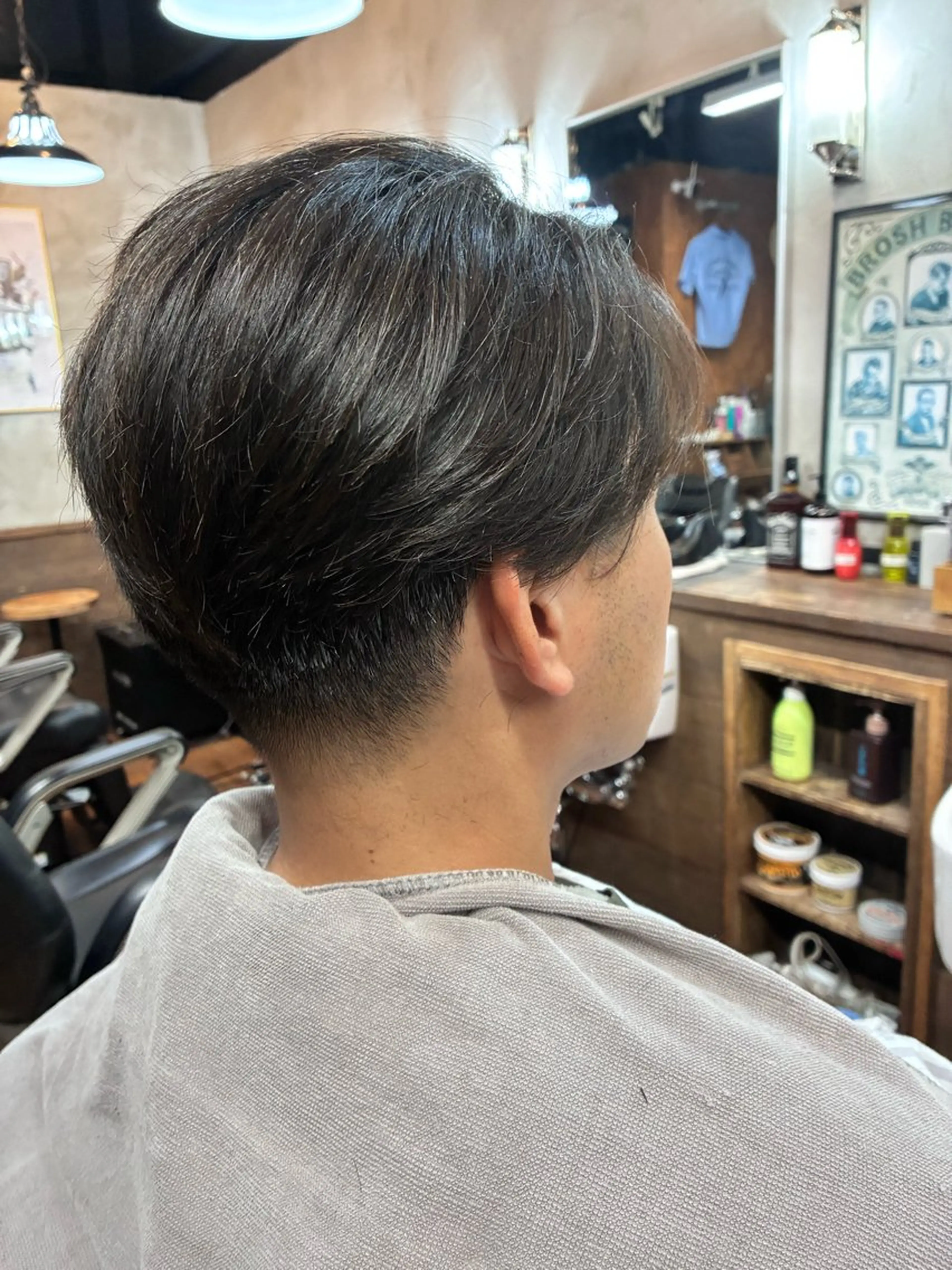 マッシュ、センターパート✨の写真