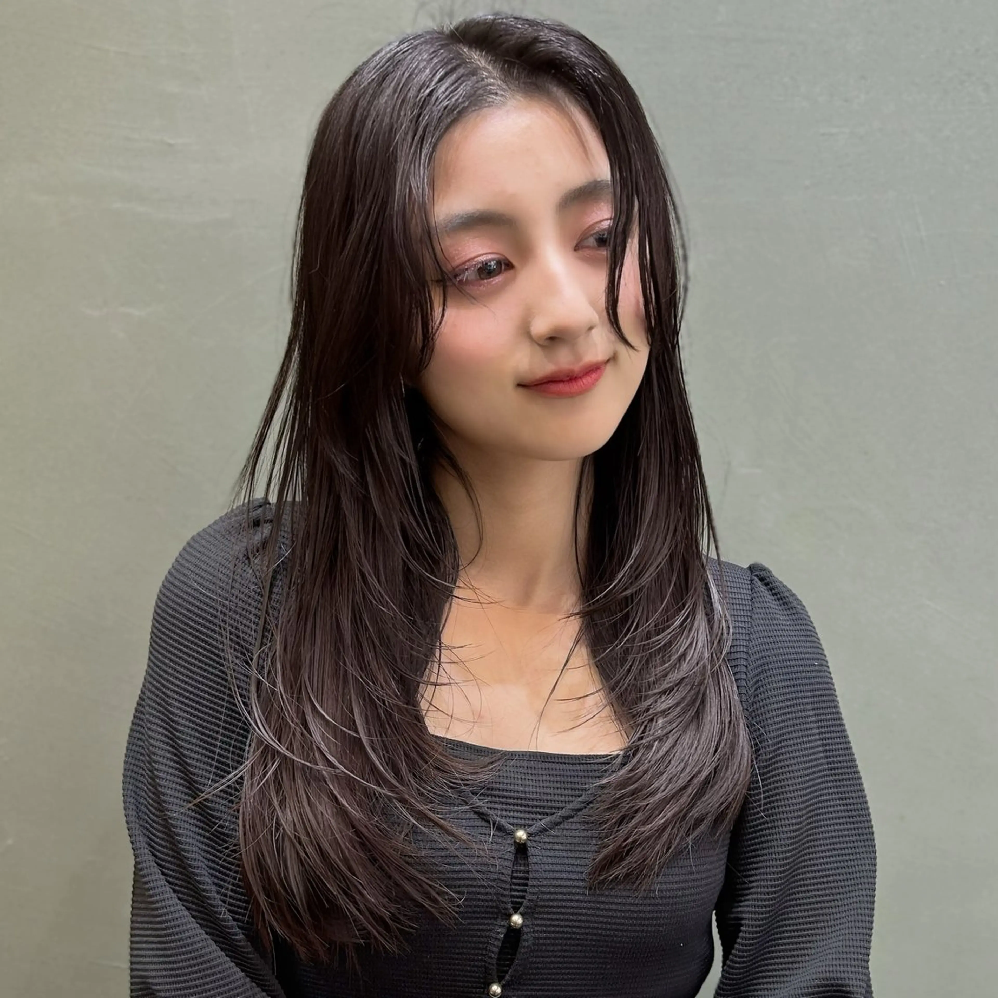 ロング 似合わせレイヤー・ボ ブ タナカ レイヤのヘアスタイル