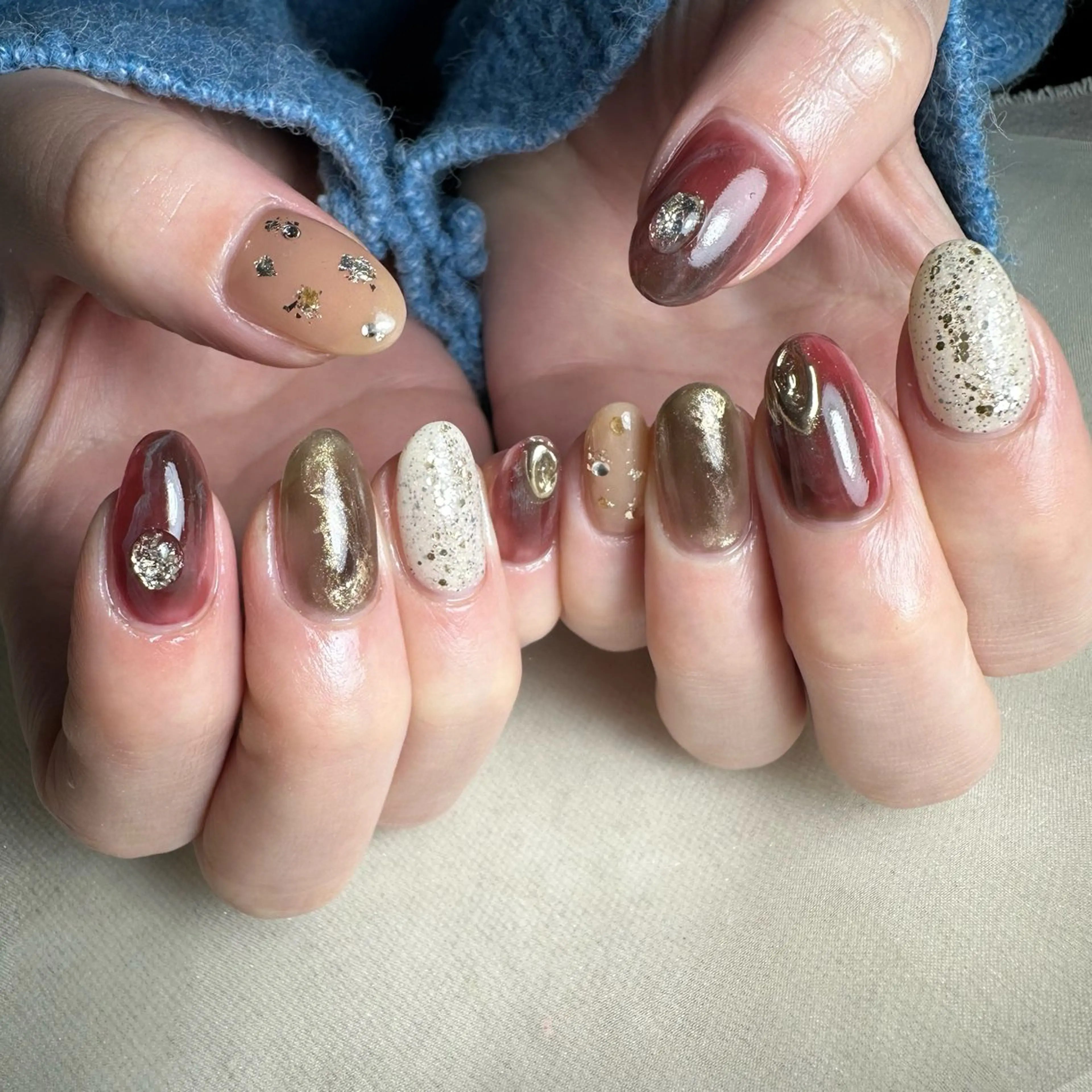 ネイル ハンドネイル repos~ルポ~所属・里見 麗のネイルデザイン