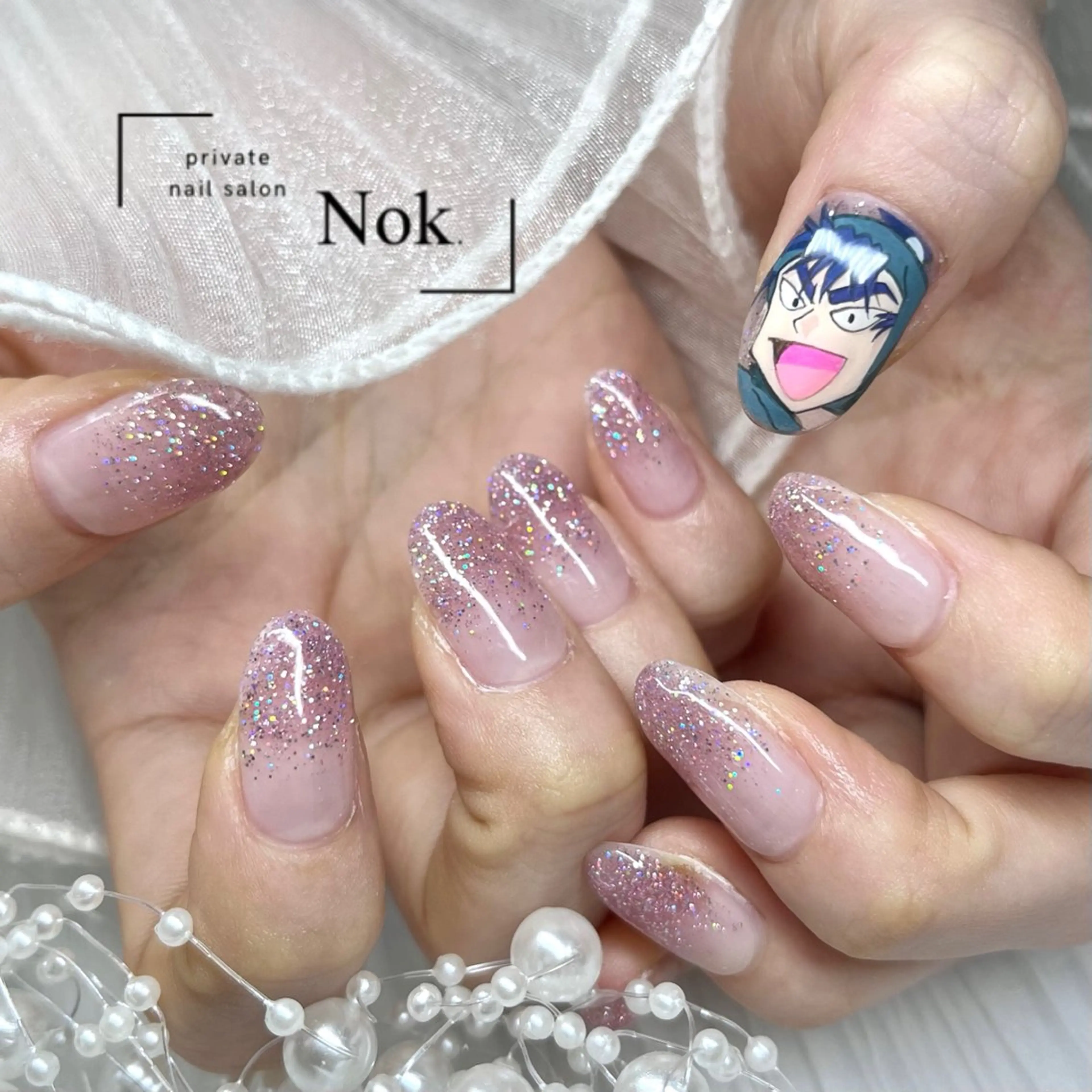 ネイル ハンドネイル 池袋痛ネイル Nok. 渡辺のネイルデザイン