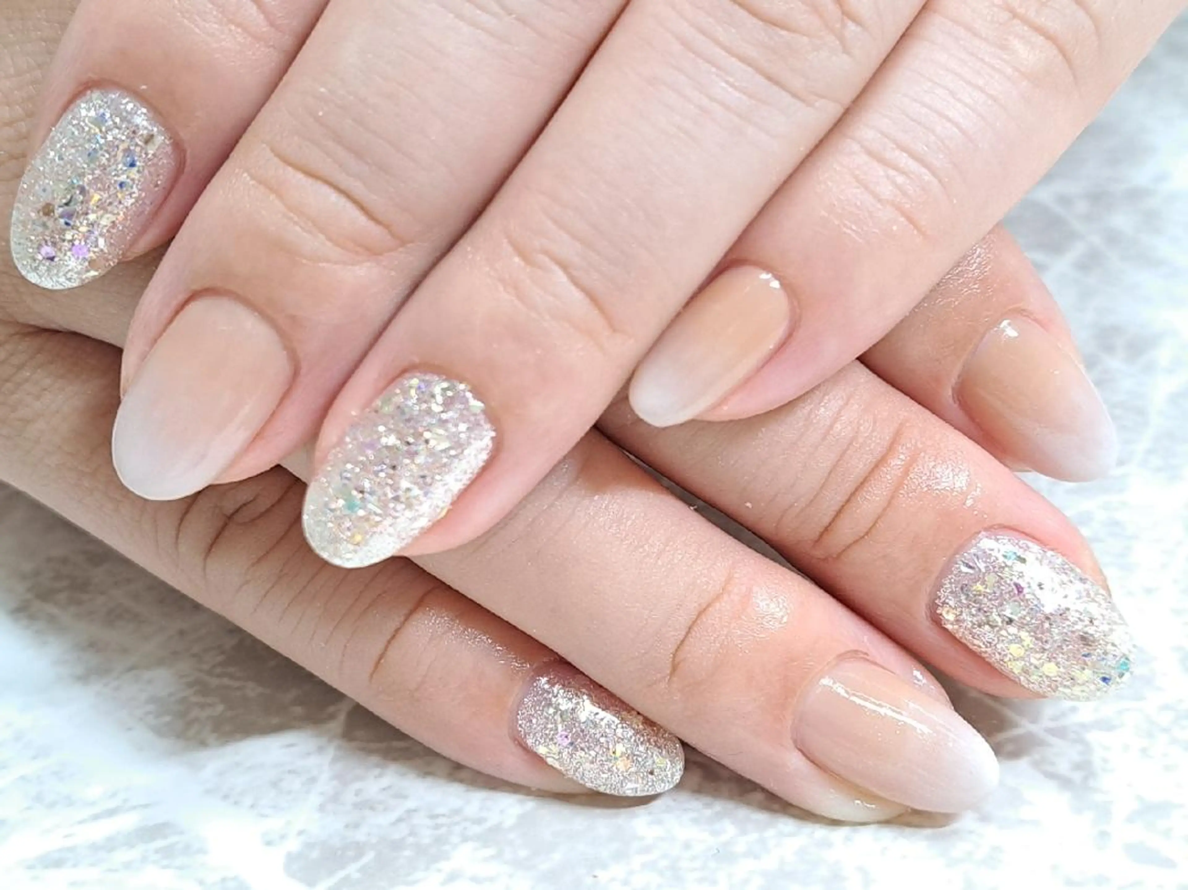 ネイル オフィスネイル Lupinus ルピナスのネイルデザイン