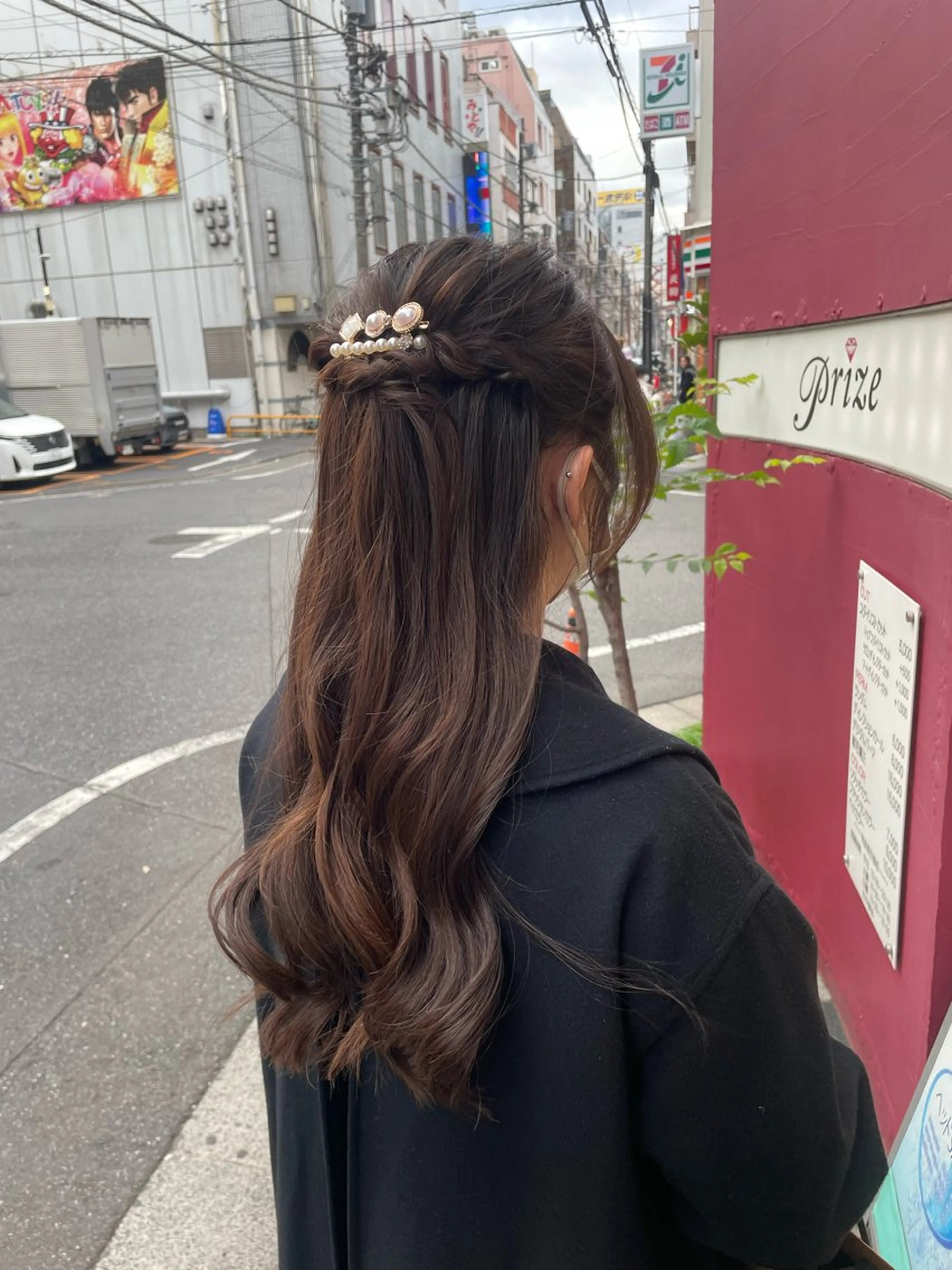 ロング ヘアセット 量産ヘアセット/ ヘアメAyakaのヘアスタイル