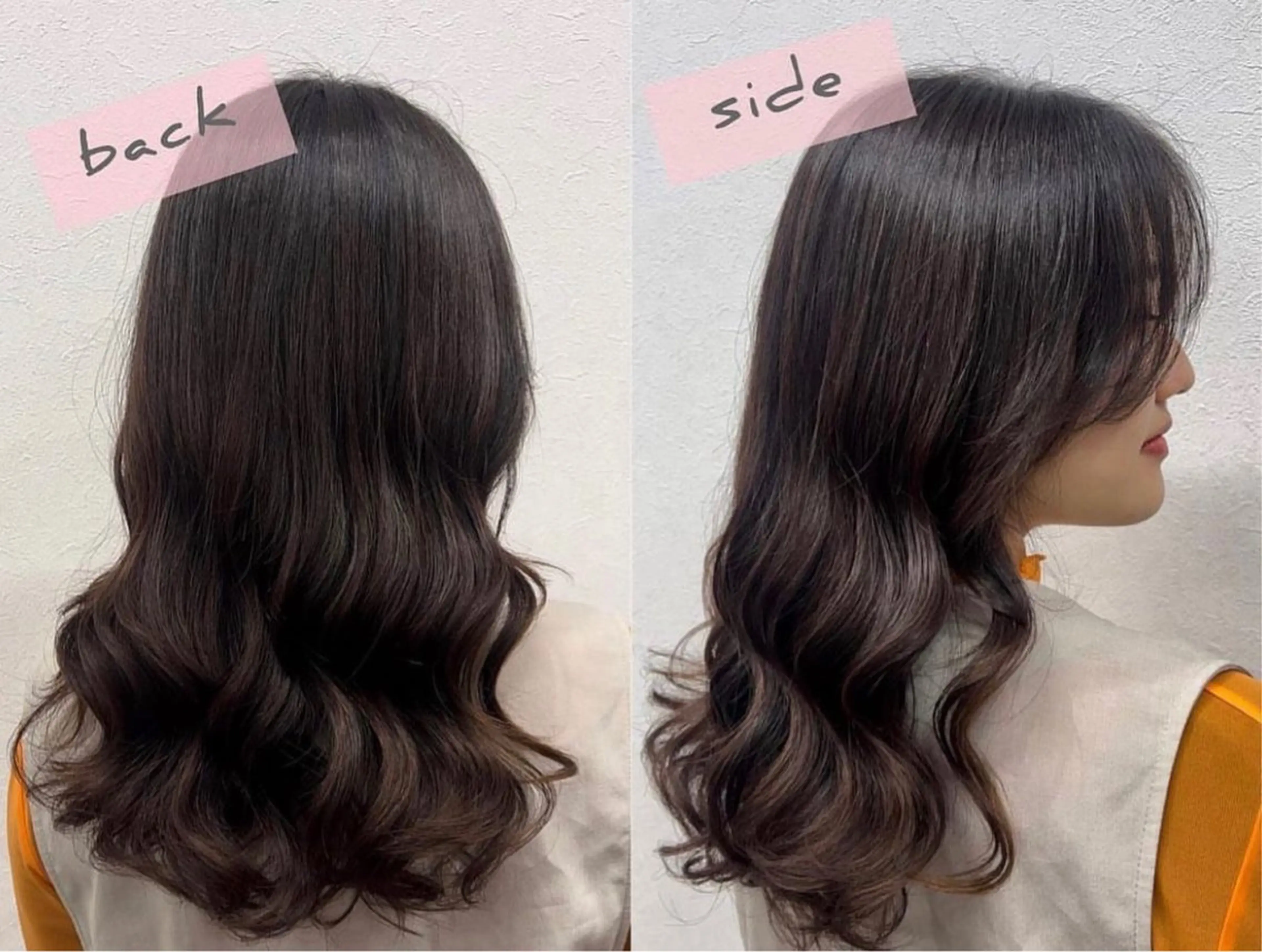 ロング パーマ カット パーマ 似合わせボブ 中西晴香のヘアスタイル