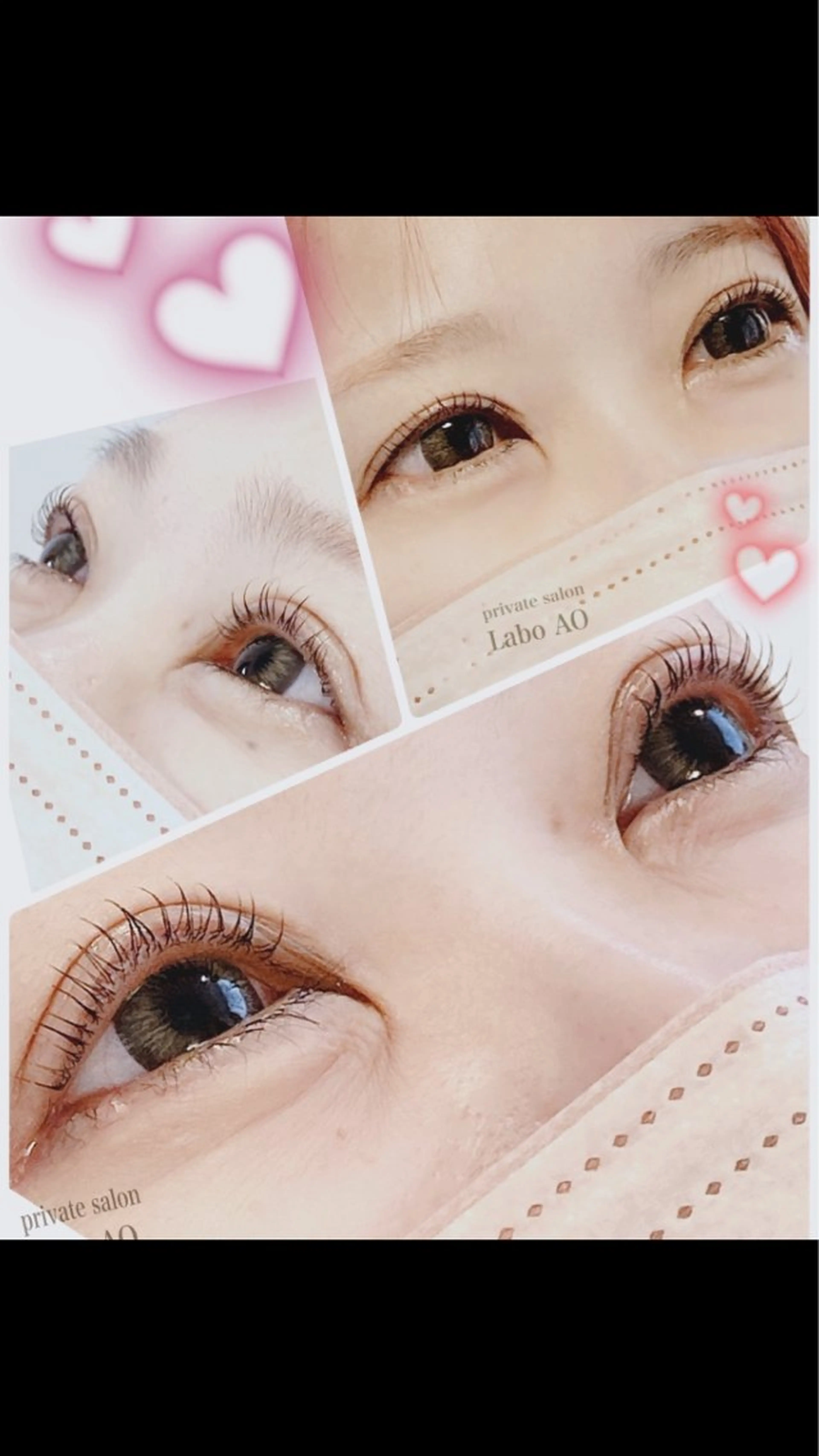 マツエク・マツパ マツパ あおやま りえのマツエク・マツパデザイン