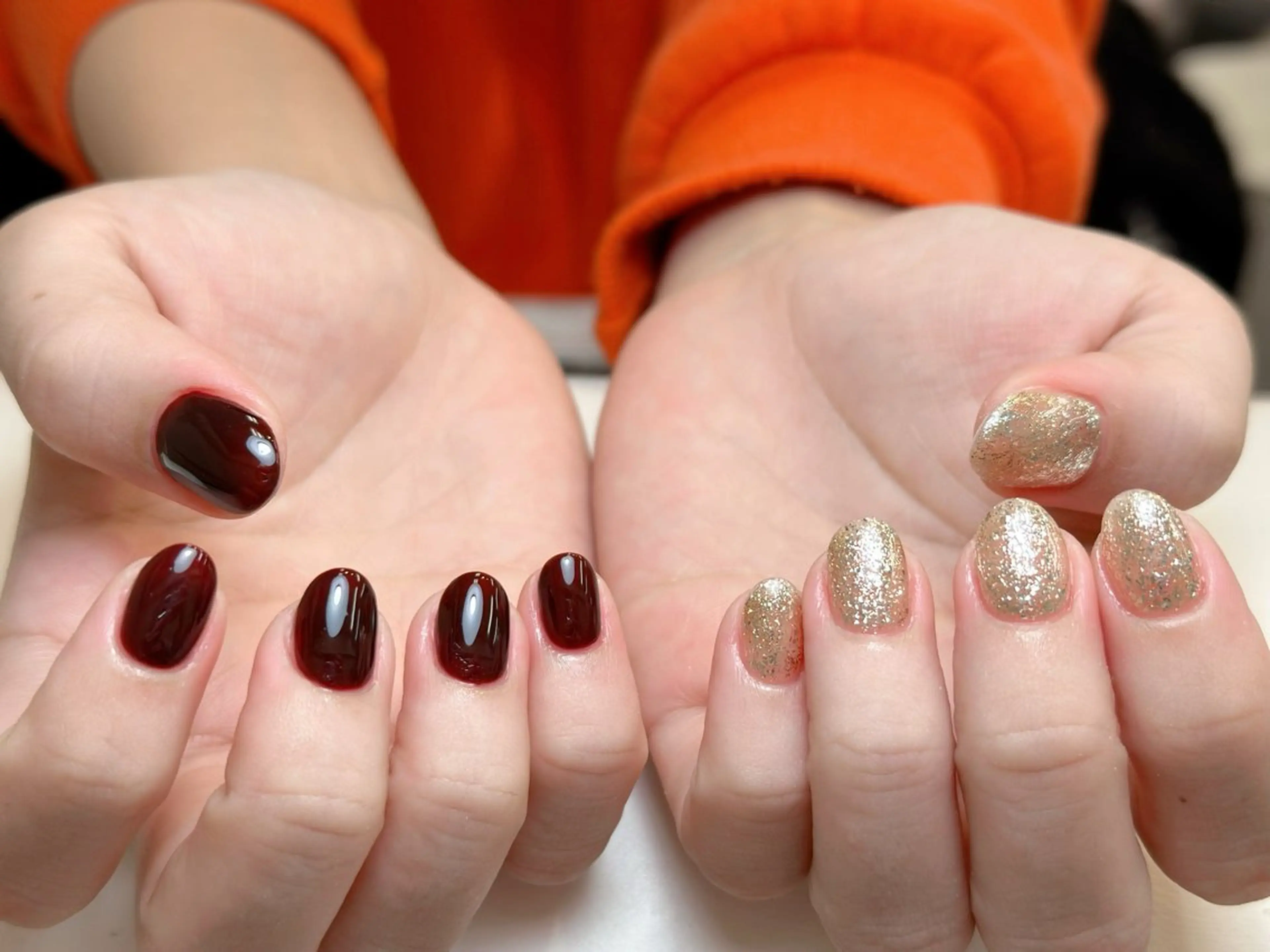 ネイル アートネイル 成人式 ジェルネイル ニュアンスネイル 夏ネイル ハンドネイル Nienail_ Luxeのネイルデザイン