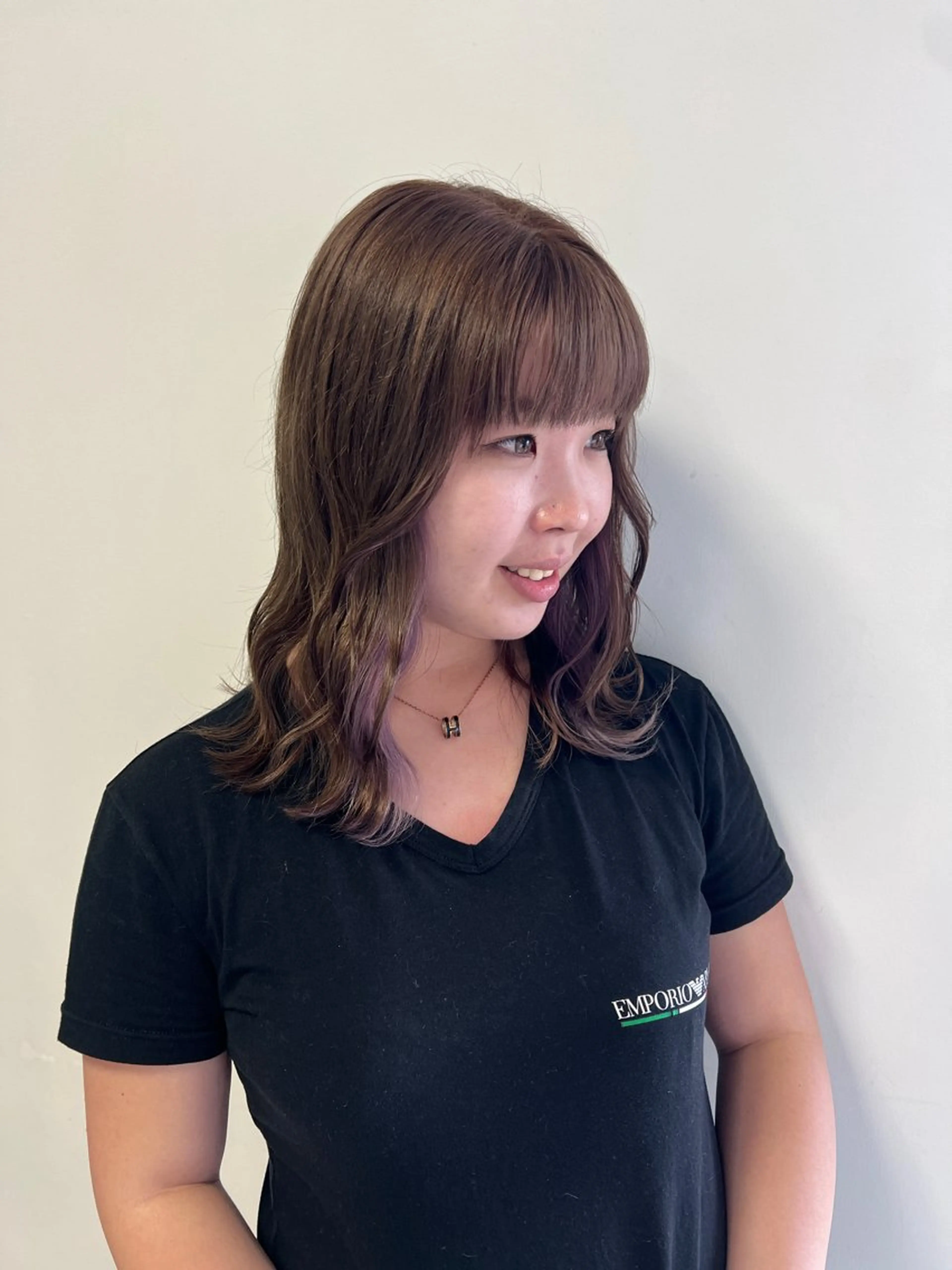 ミディアム 【Natural】 KURUMI🍒のヘアスタイル