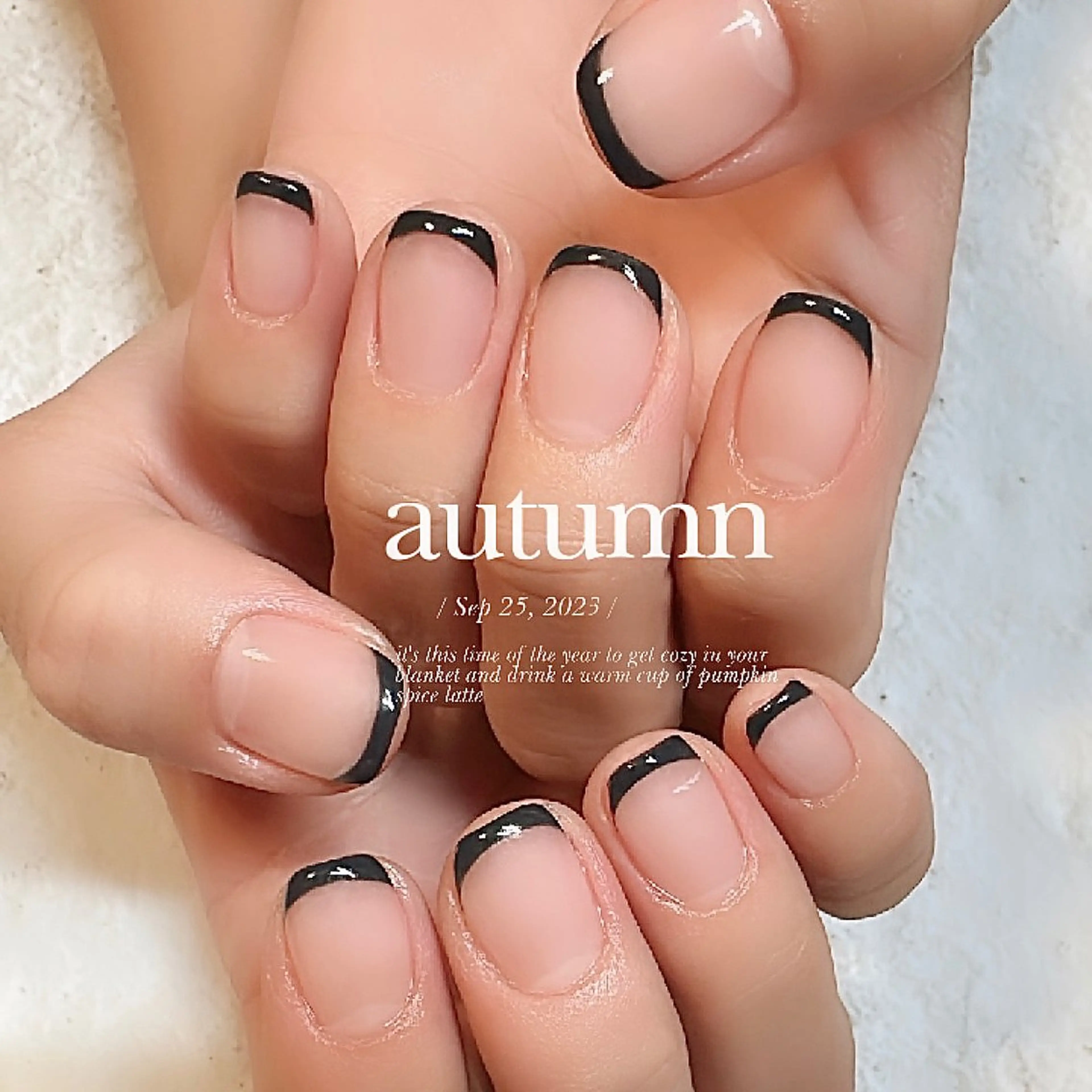 ネイル フレンチネイル Home salon M nailのネイルデザイン