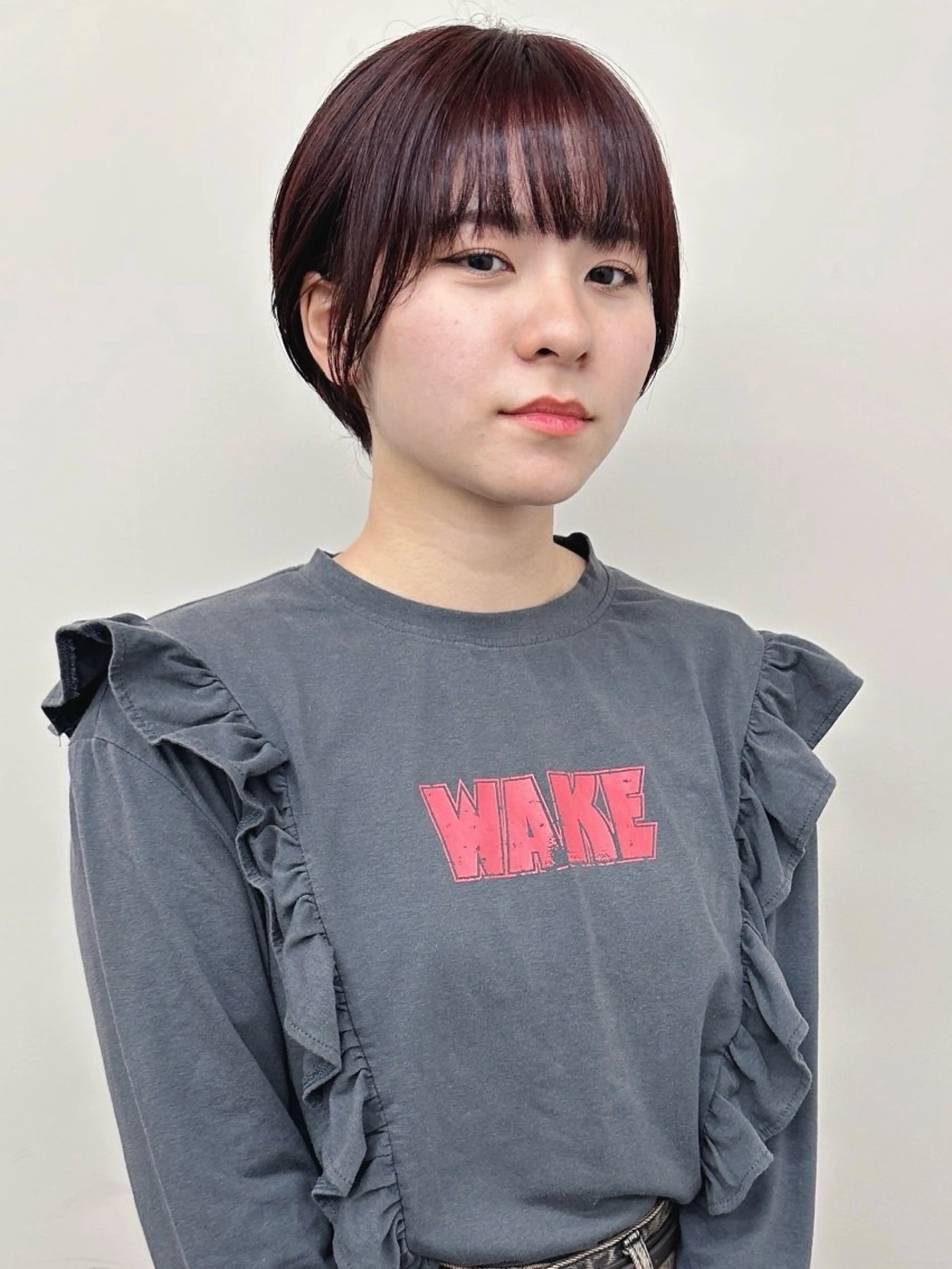 ショート カット ボブ/ゆるふわ ボブパーマ/とういのヘアスタイル