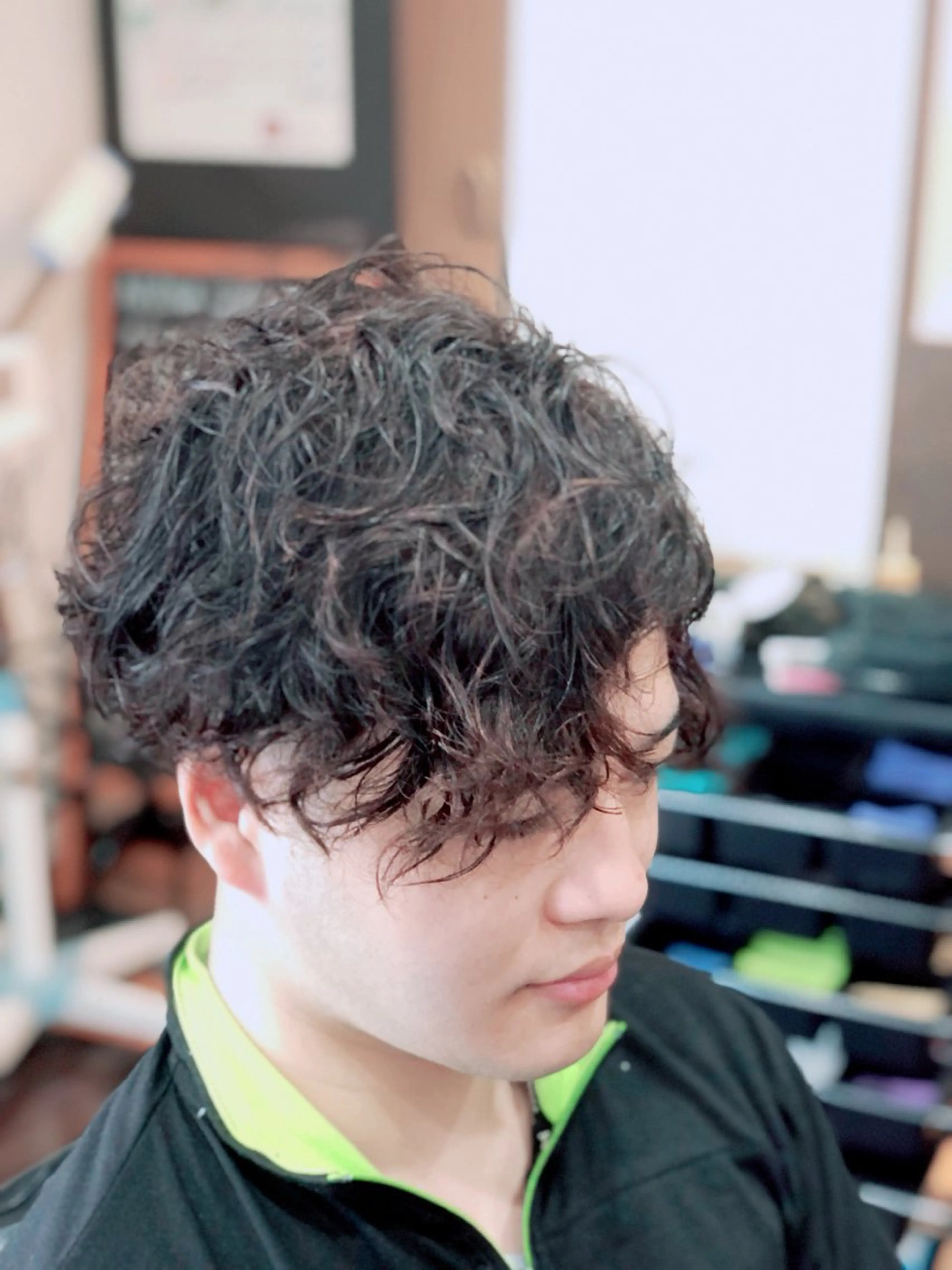 【朝のセットが楽になる】スパイラルパーマ ￥13200の写真