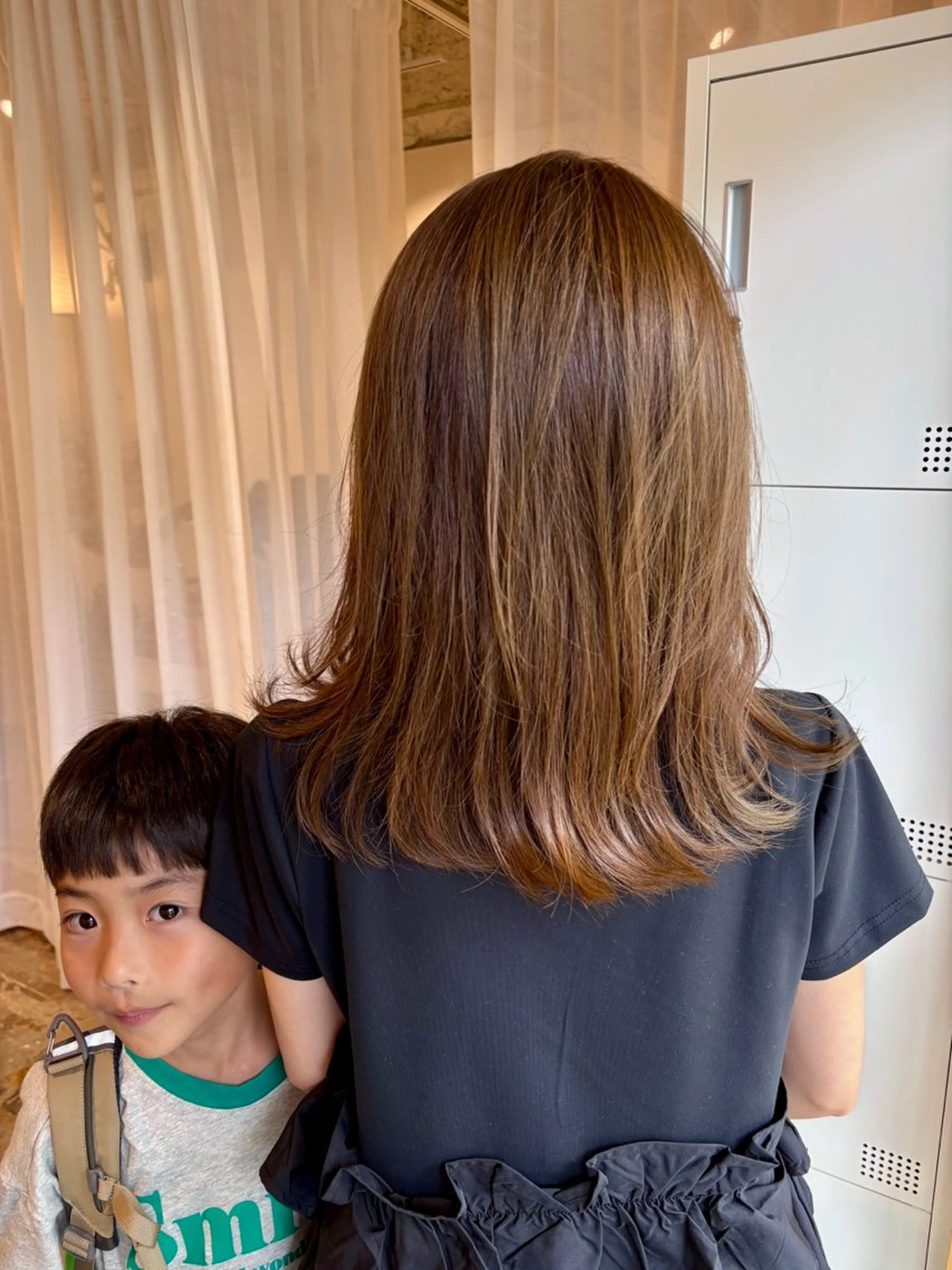 セミロング トリートメント カット ヘアカラー トリートメント Time is mummy所属・Time is mummyのヘアスタイル