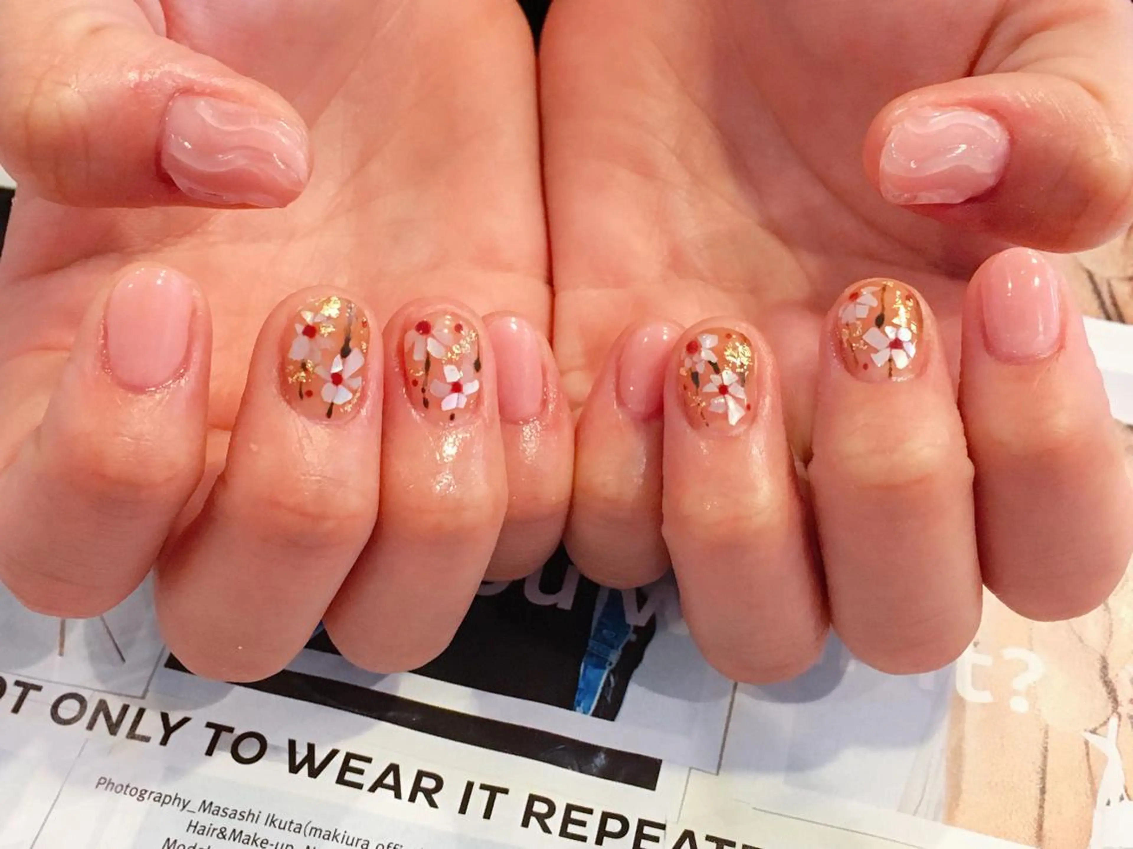 ネイル ハンドネイル にしぐち はるかのネイルデザイン