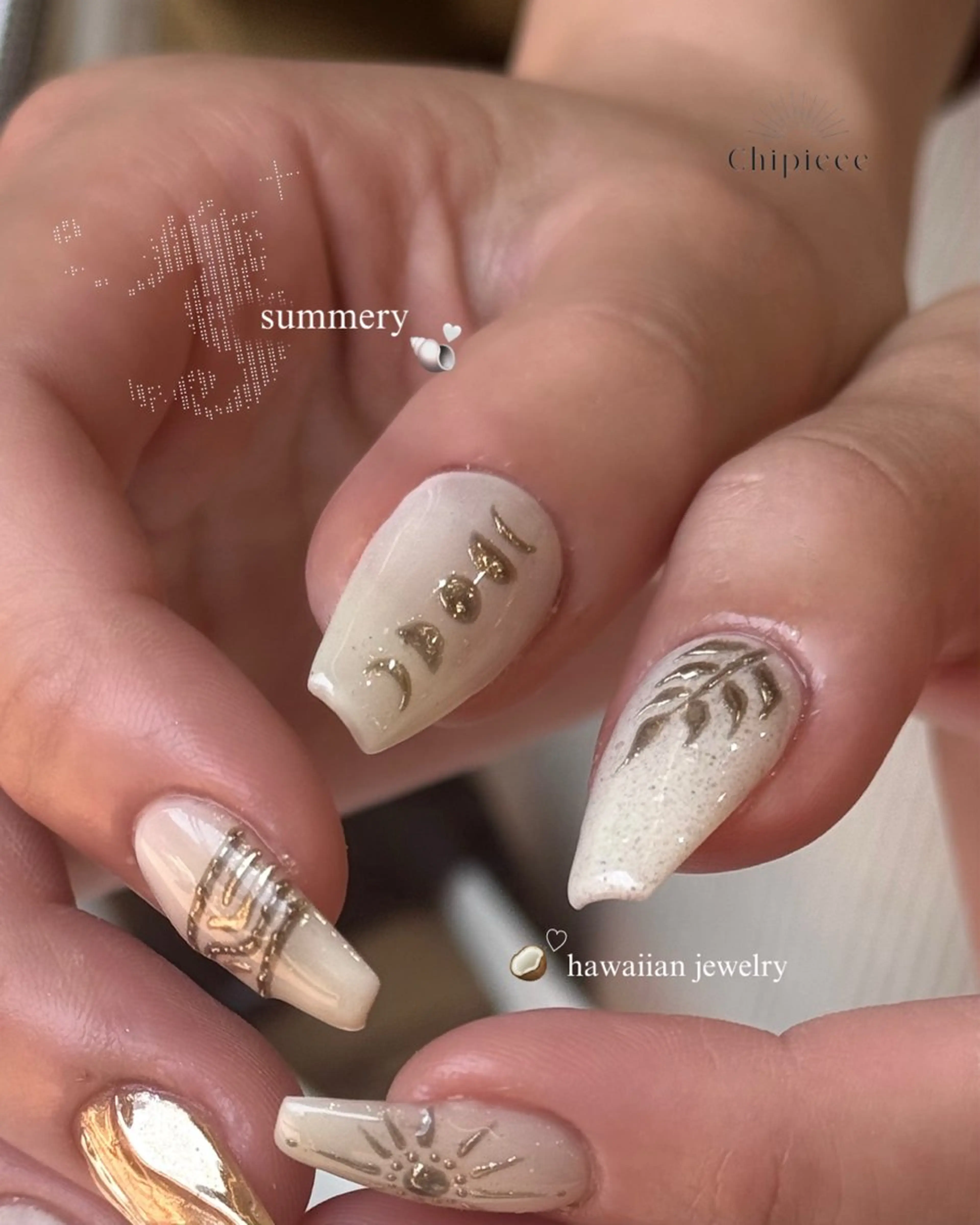 ネイル ハンドネイル chipieee kannaのネイルデザイン