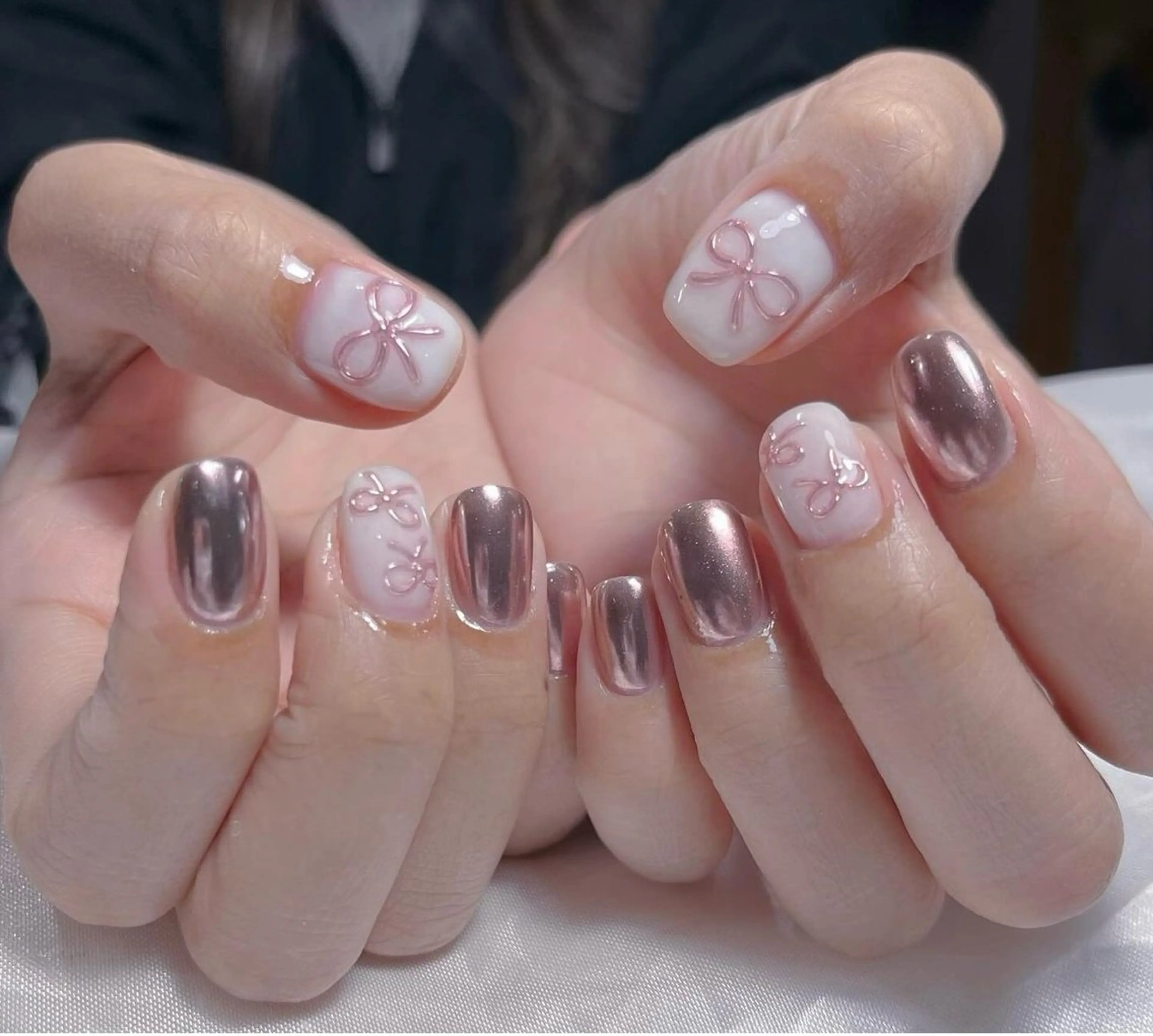 ネイル ハンドネイル ╹◡╹Mimoミモ Eye&Nailのマツエク・マツパデザイン