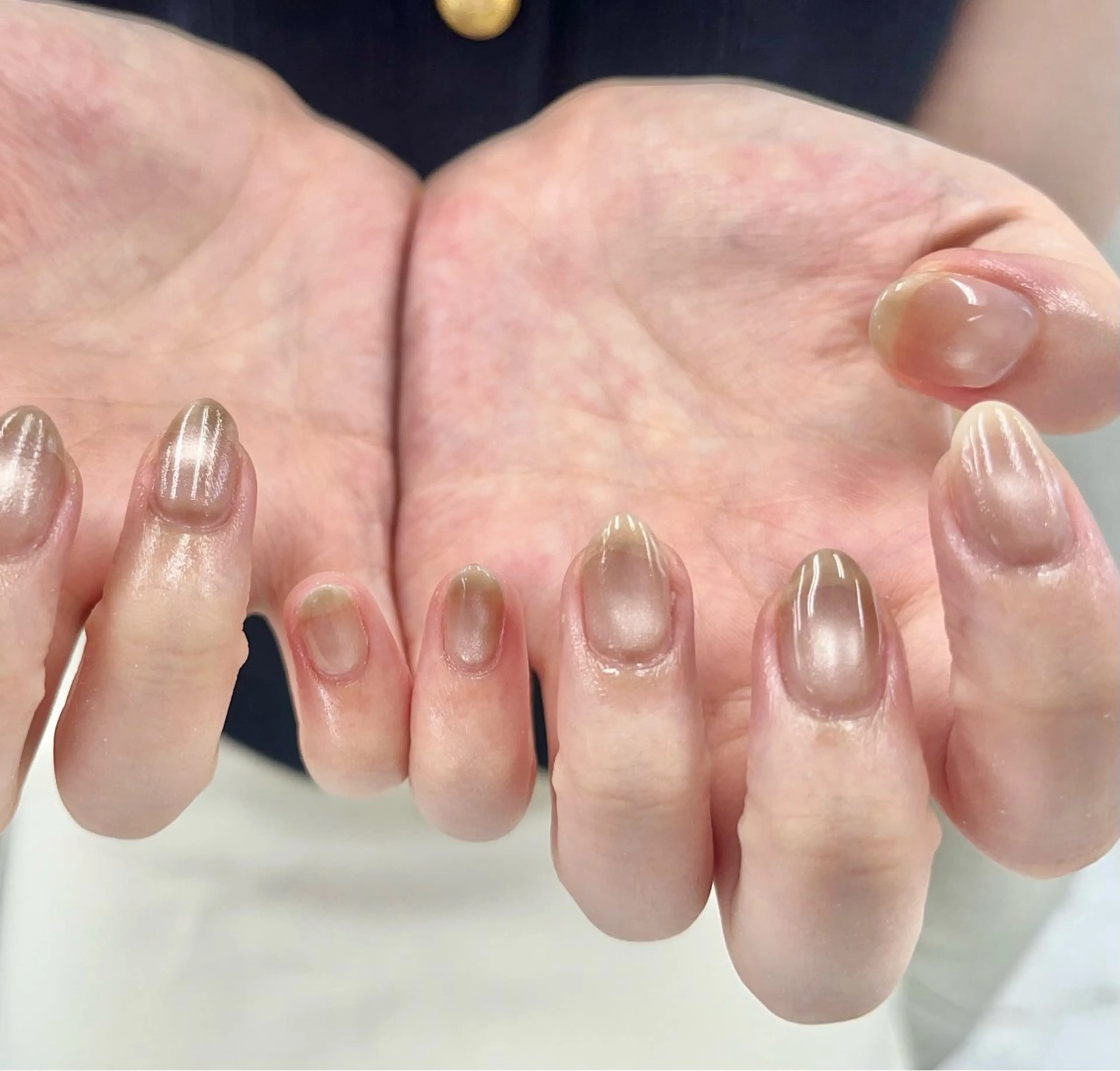 ネイル オフィスネイル ハンドネイル Bianca赤羽 信末のネイルデザイン