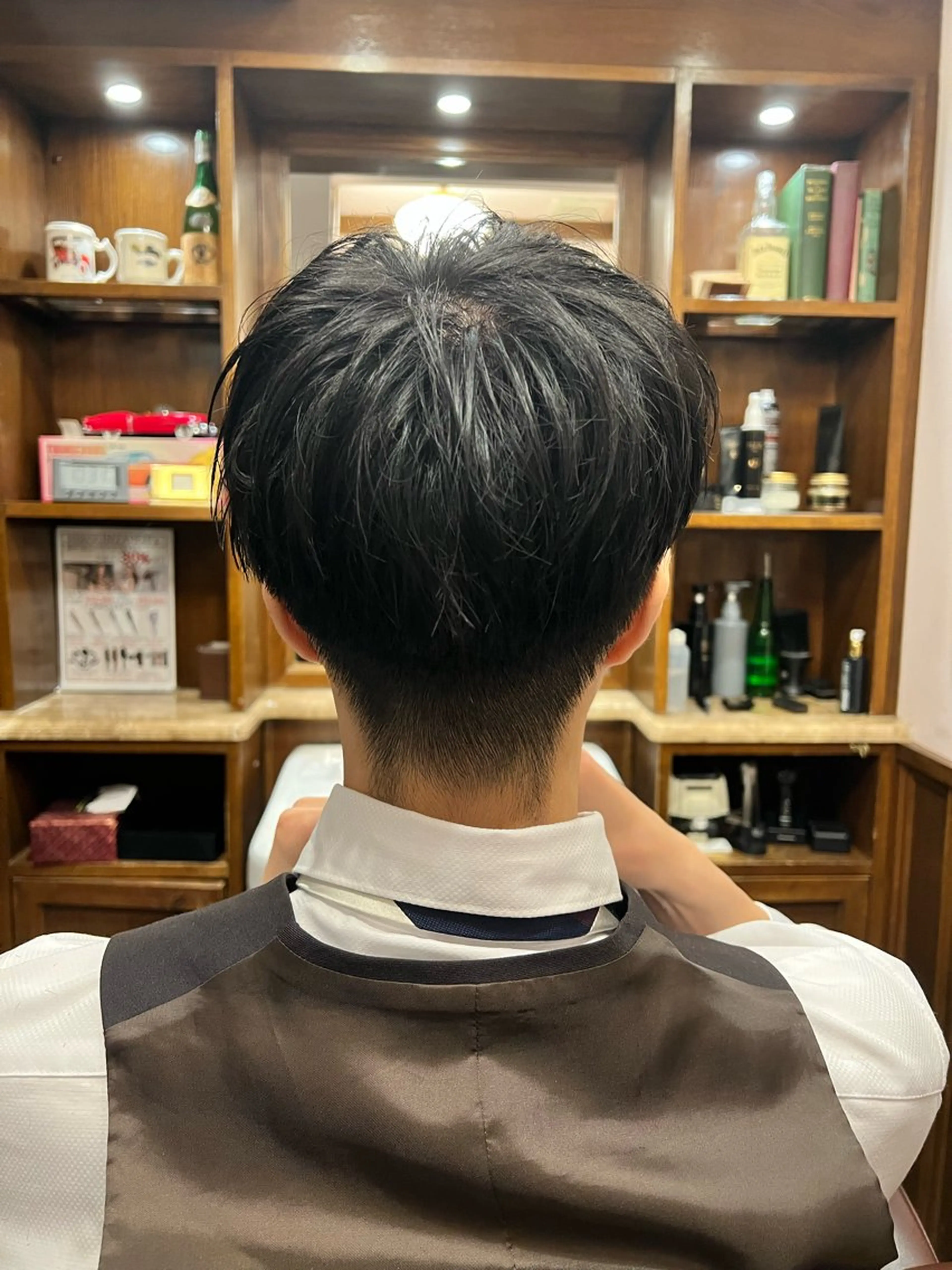 ミディアム 秋山 琳太のヘアスタイル