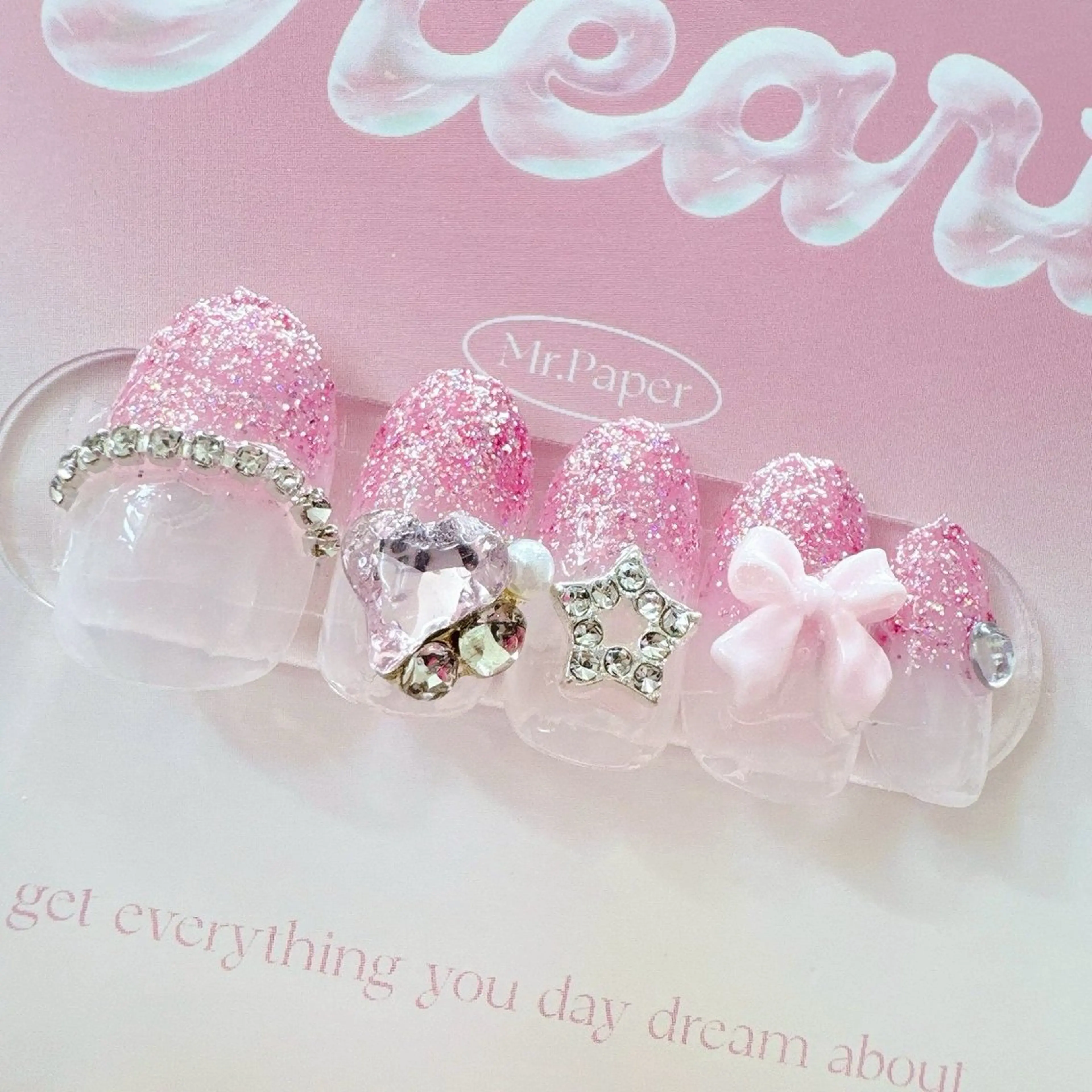 ネイル ハンドネイル MignonReve ♡EIMI🌈のネイルデザイン