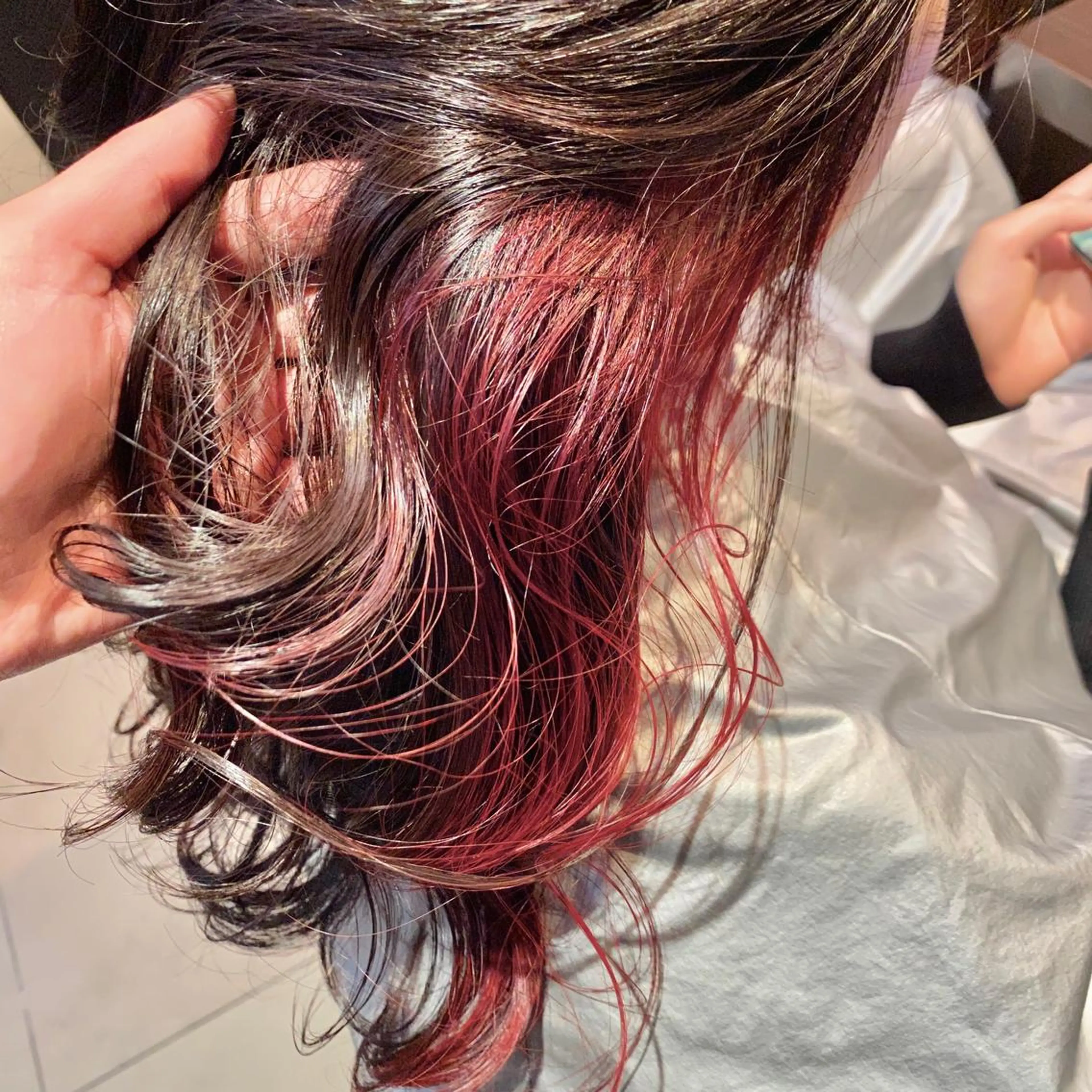 ロング ヘアカラー RAD心斎橋 ナカムラチヒロのヘアスタイル