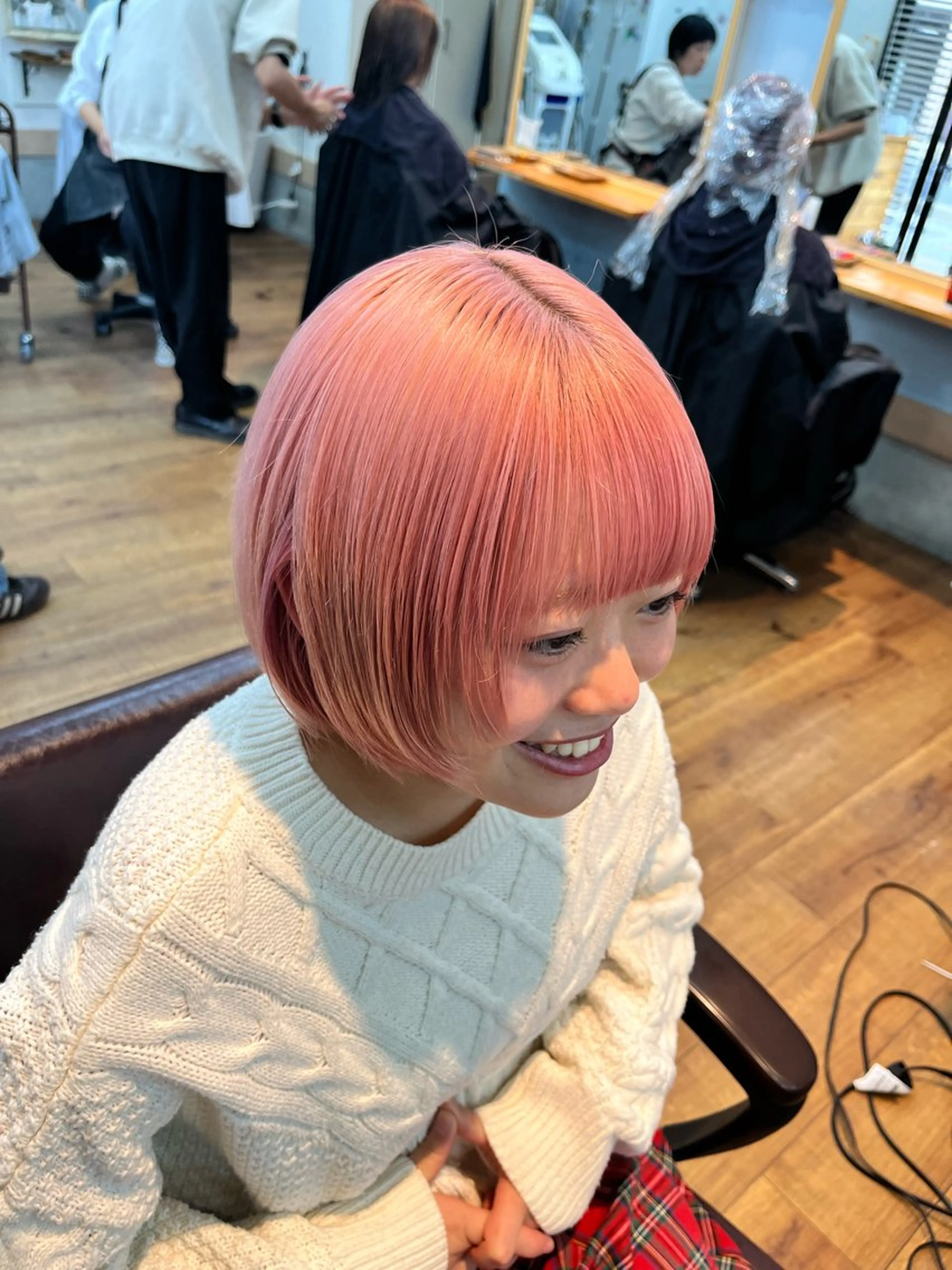 ショート 髪質改善 トリートメント ヘアカラー トリートメント 🫧ハイトーン/ ブリーチ🫧白石航汰のヘアスタイル