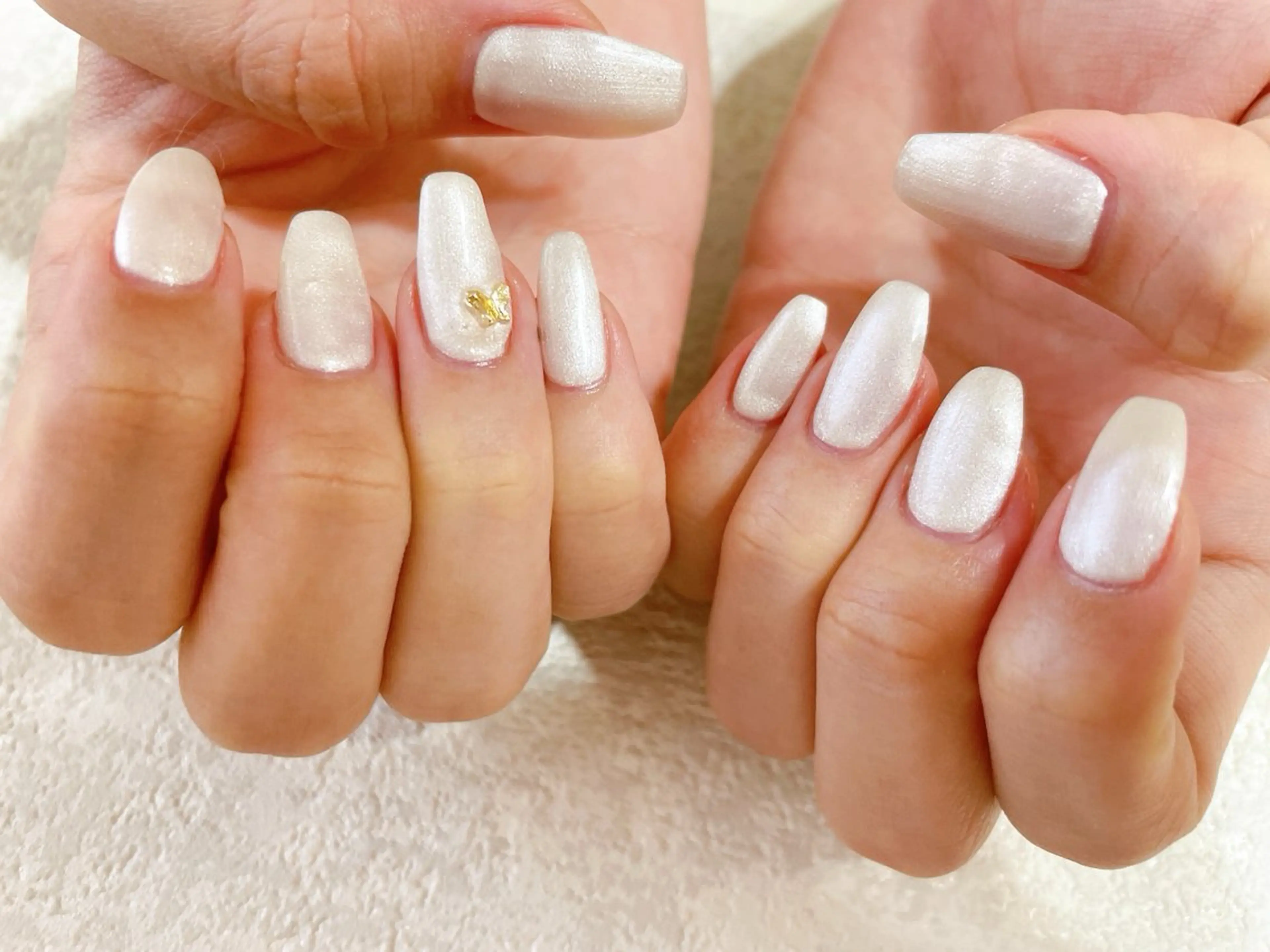 ネイル ジェルネイル 韓国ネイル ワンカラーネイル パラジェル 春ネイル kikinail 溝の口のネイルデザイン