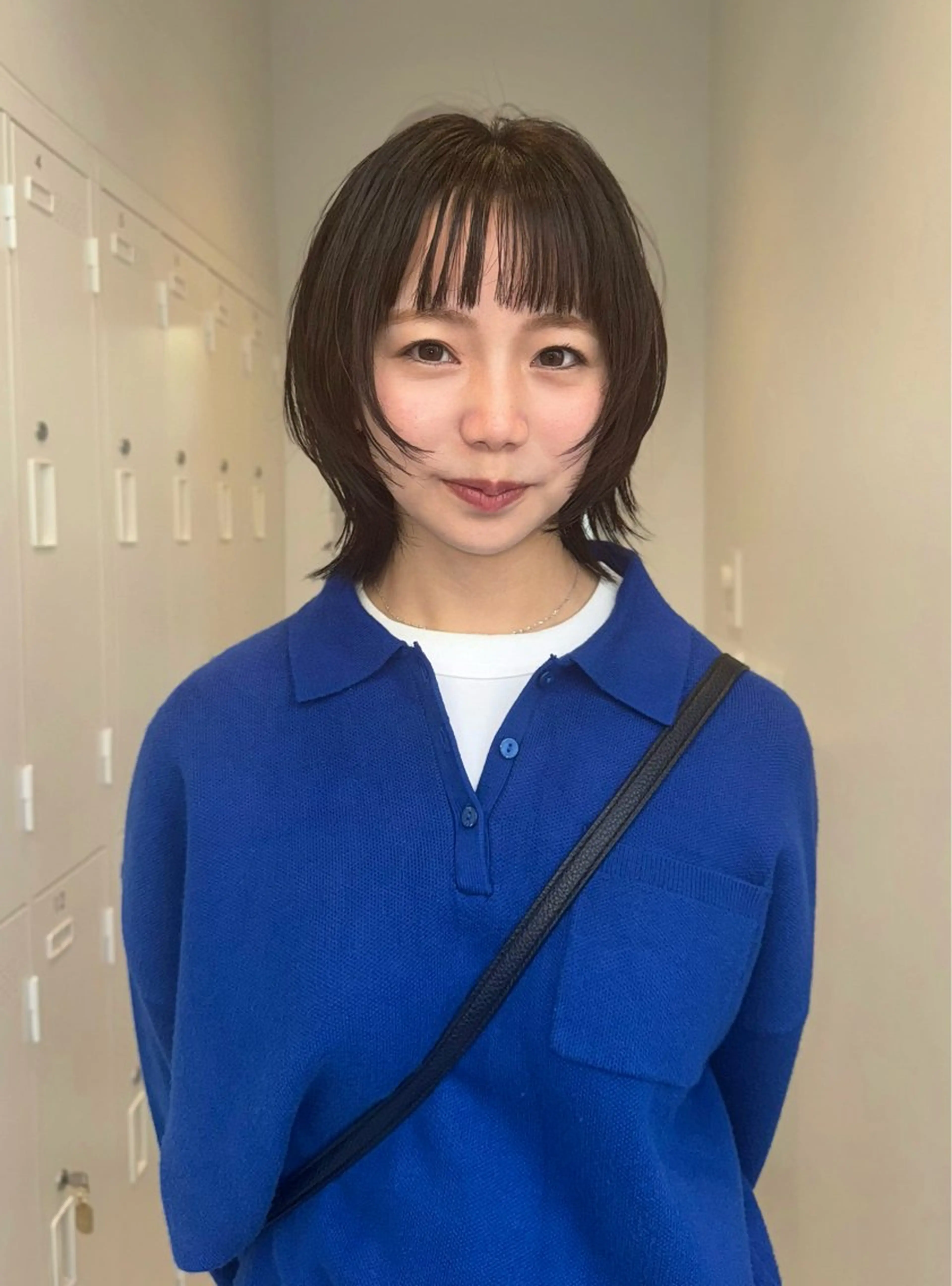 ショート カット ヘアカラー トリートメント 似合わせボブ/ 大人ボブ🩵しおのヘアスタイル