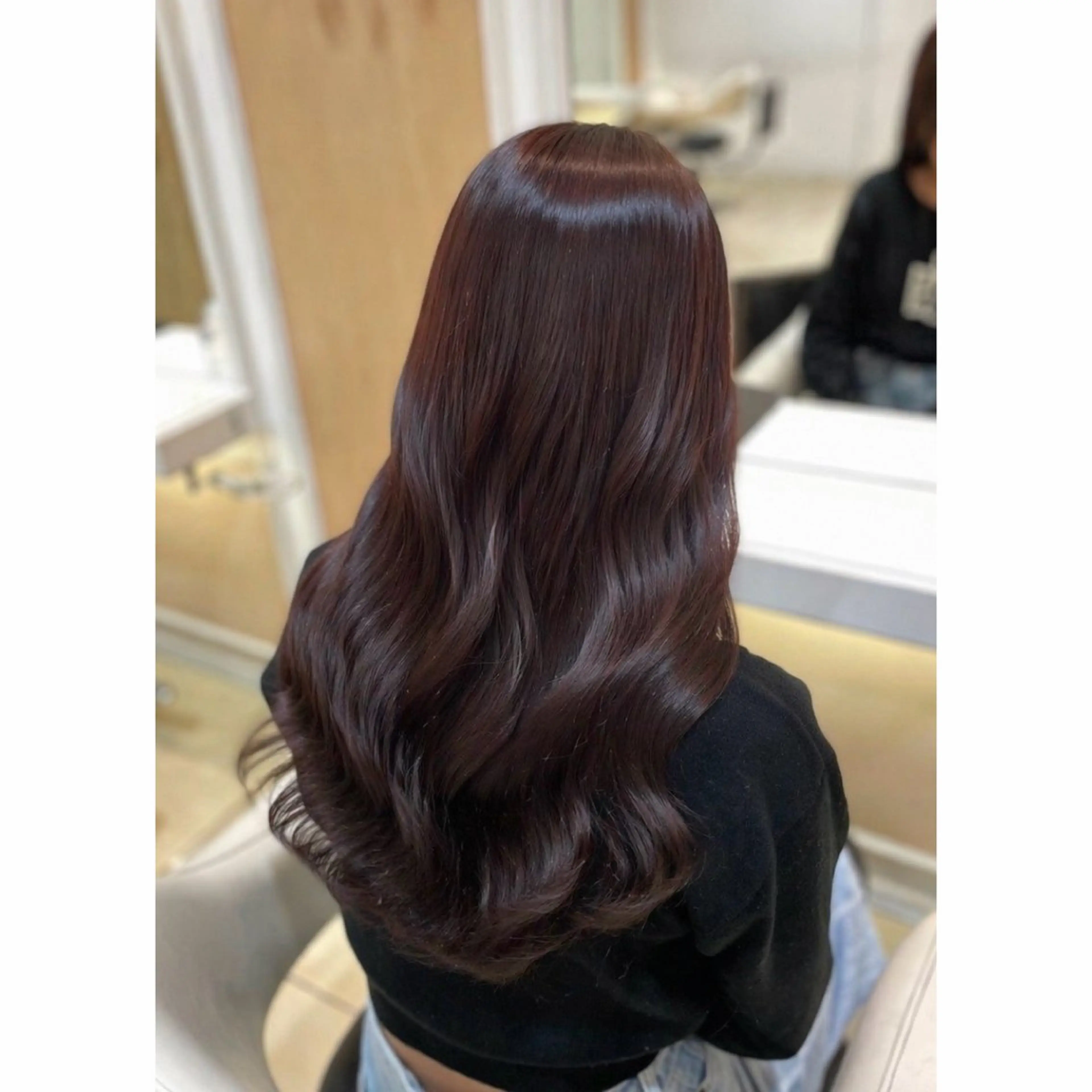 ロング カラー ブラウンカラー ヘアカラー トリートメント ☆Ash中目黒 浦野遥☆*。のヘアスタイル