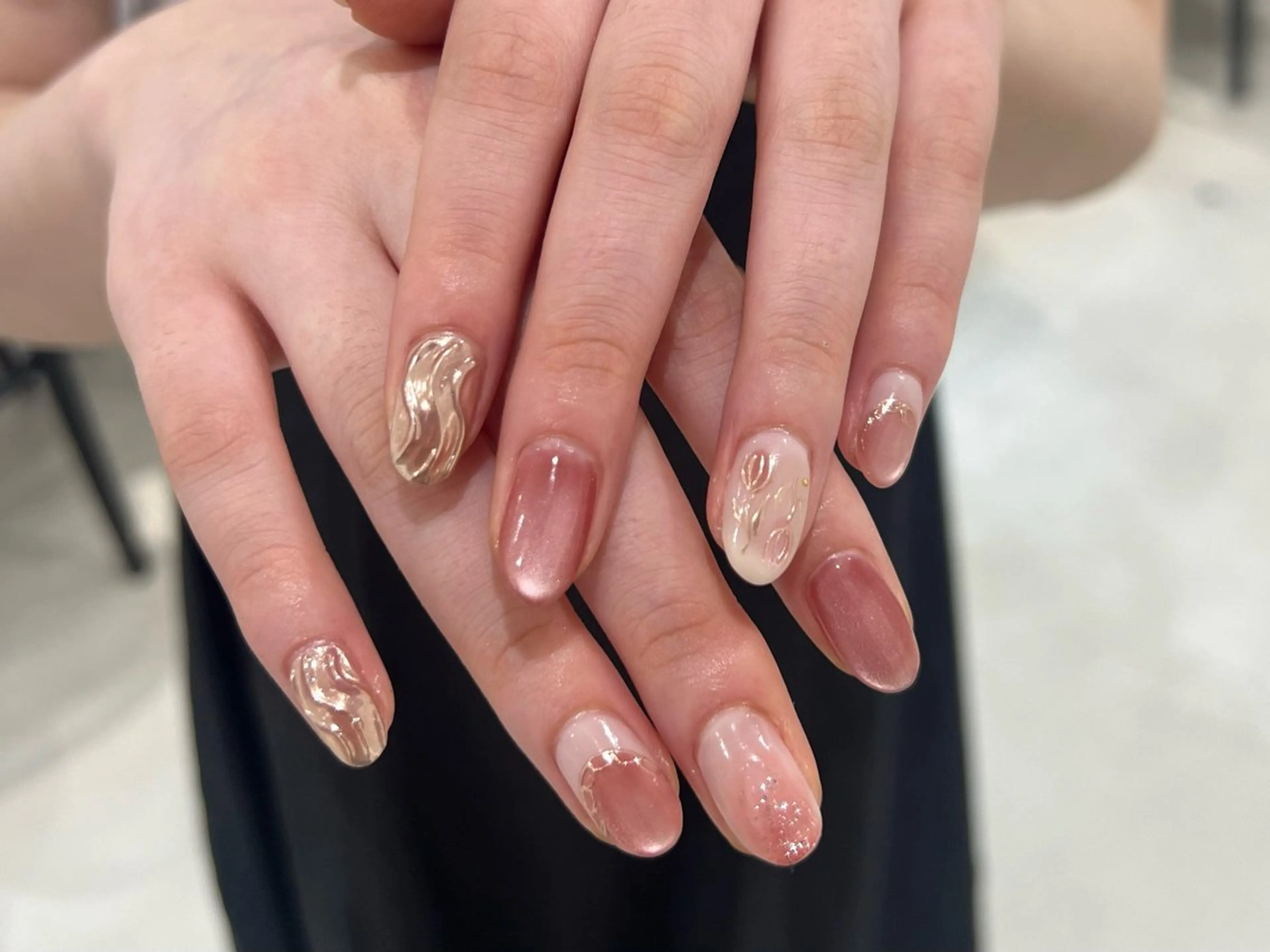 ネイル 井上 加鈴のネイルデザイン