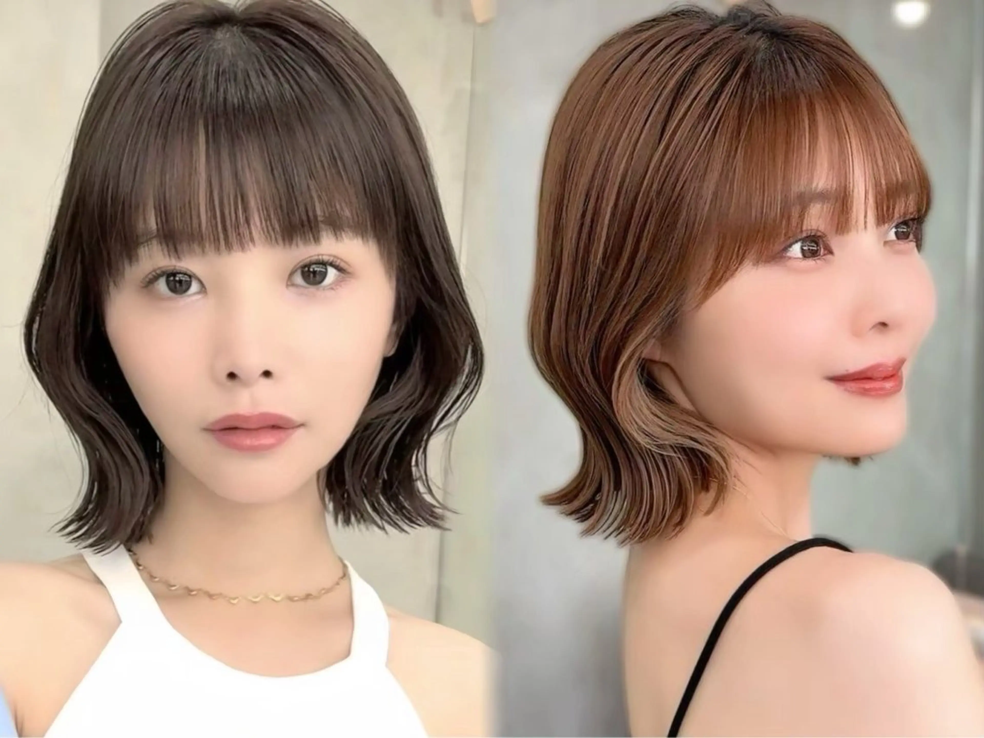 ショート Hazuki🎀 /韓国ヘア/レイヤーのヘアスタイル