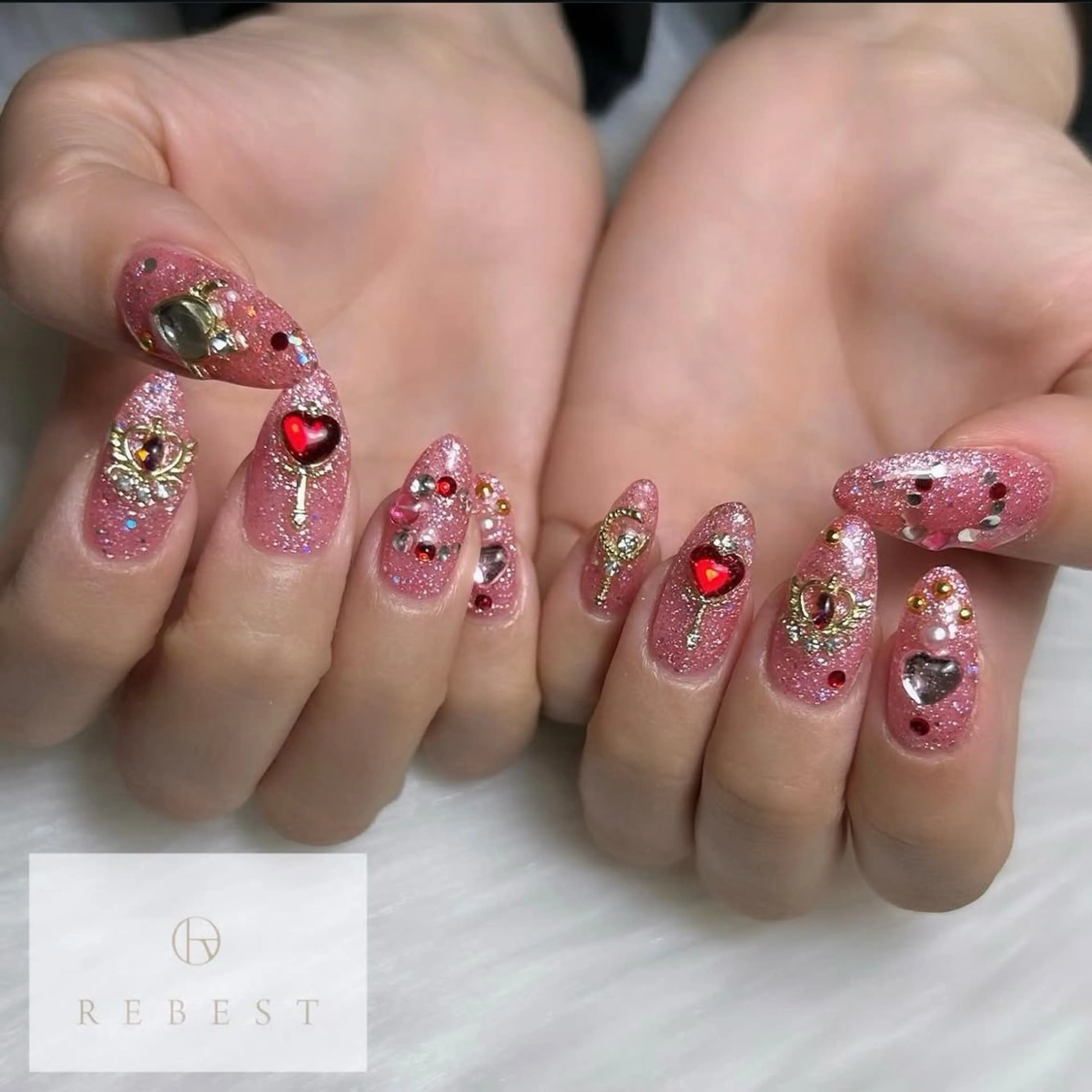 ネイル nailist 羽藍のネイルデザイン