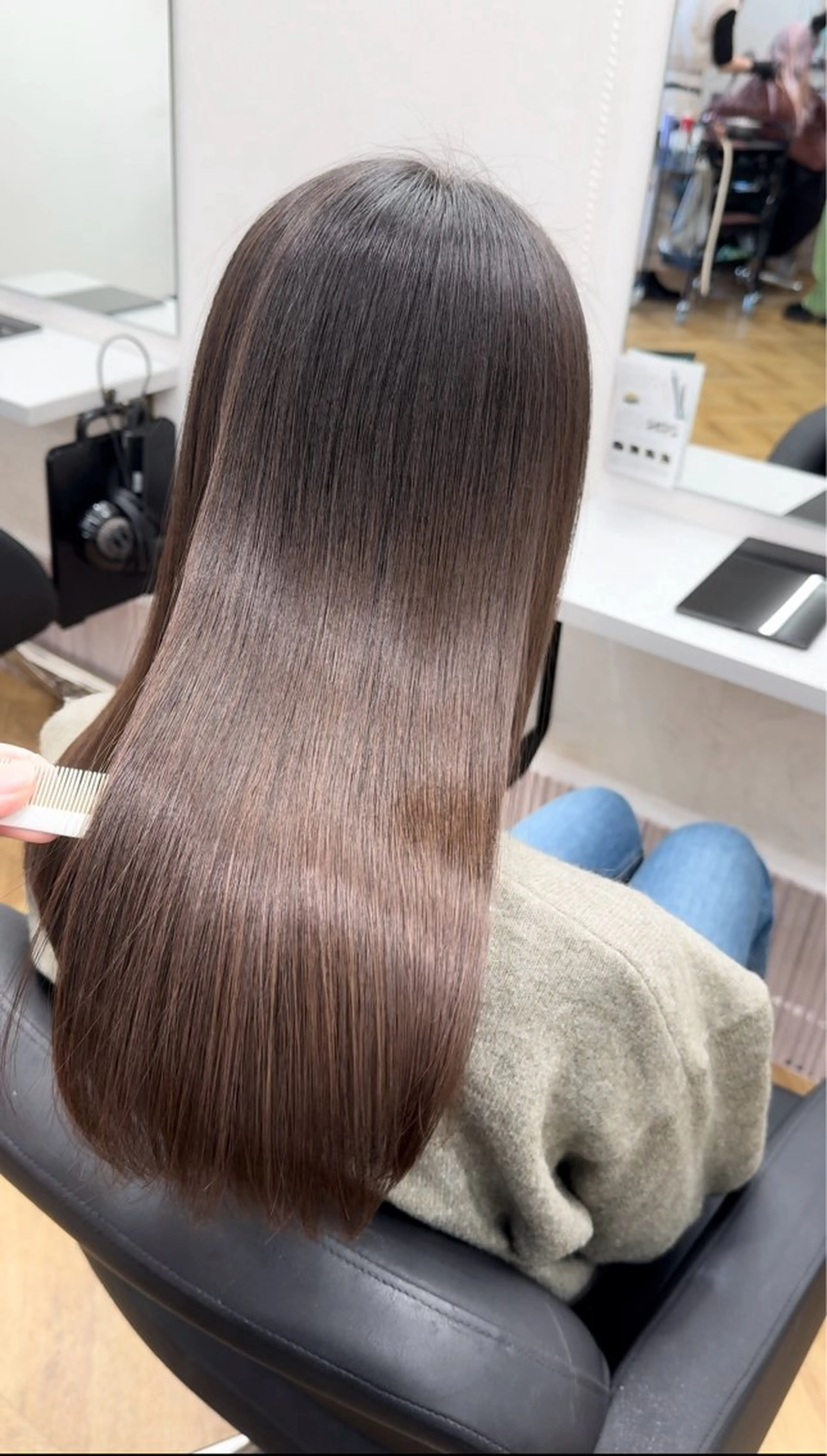 ロング レイヤーカットモデル 募集/藤原一真のヘアスタイル