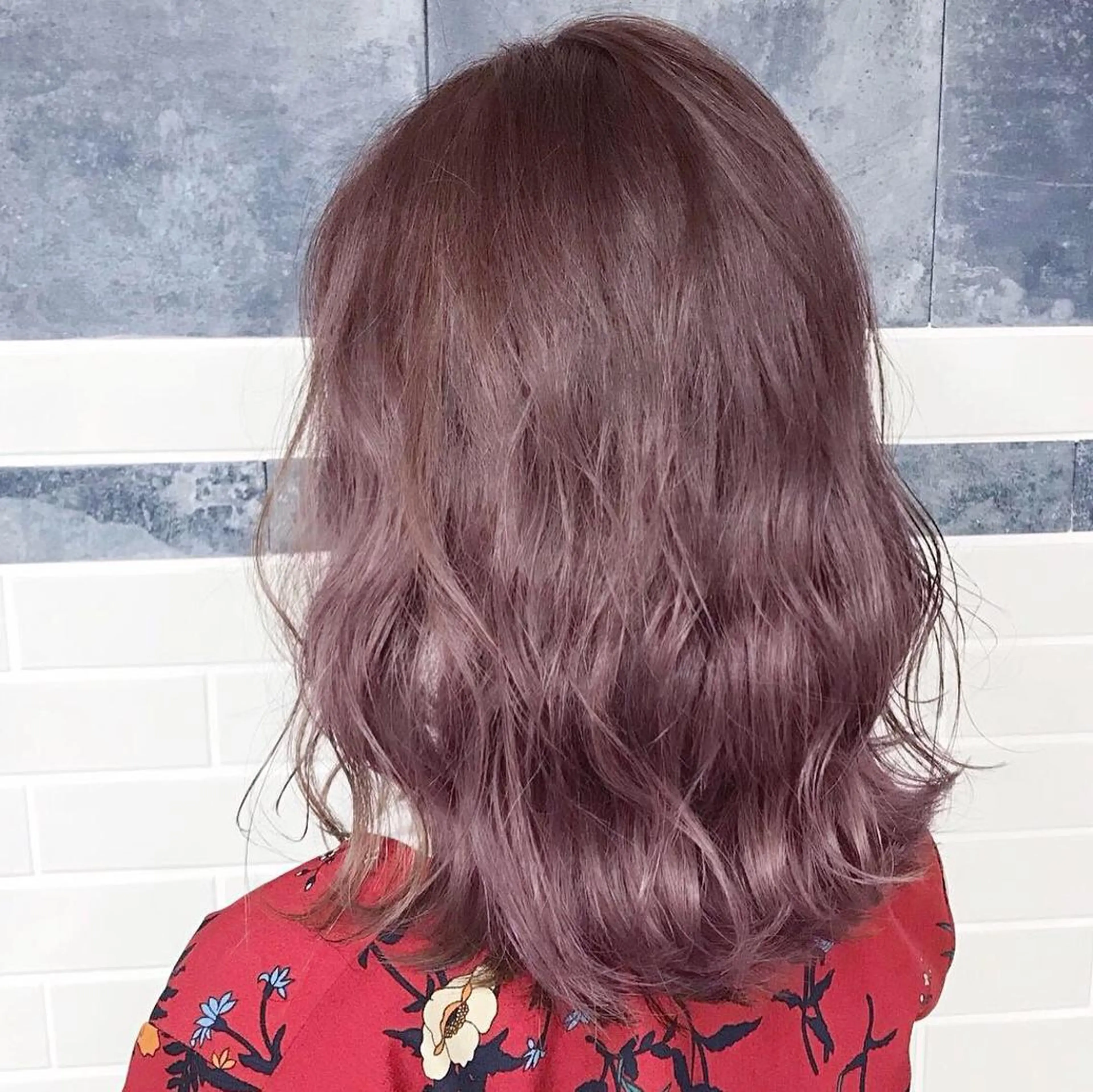 ミディアム カラー アディクシーカラー カット ヘアカラー トリートメント ❤️Ruminate 日暮里店❤️のヘアスタイル