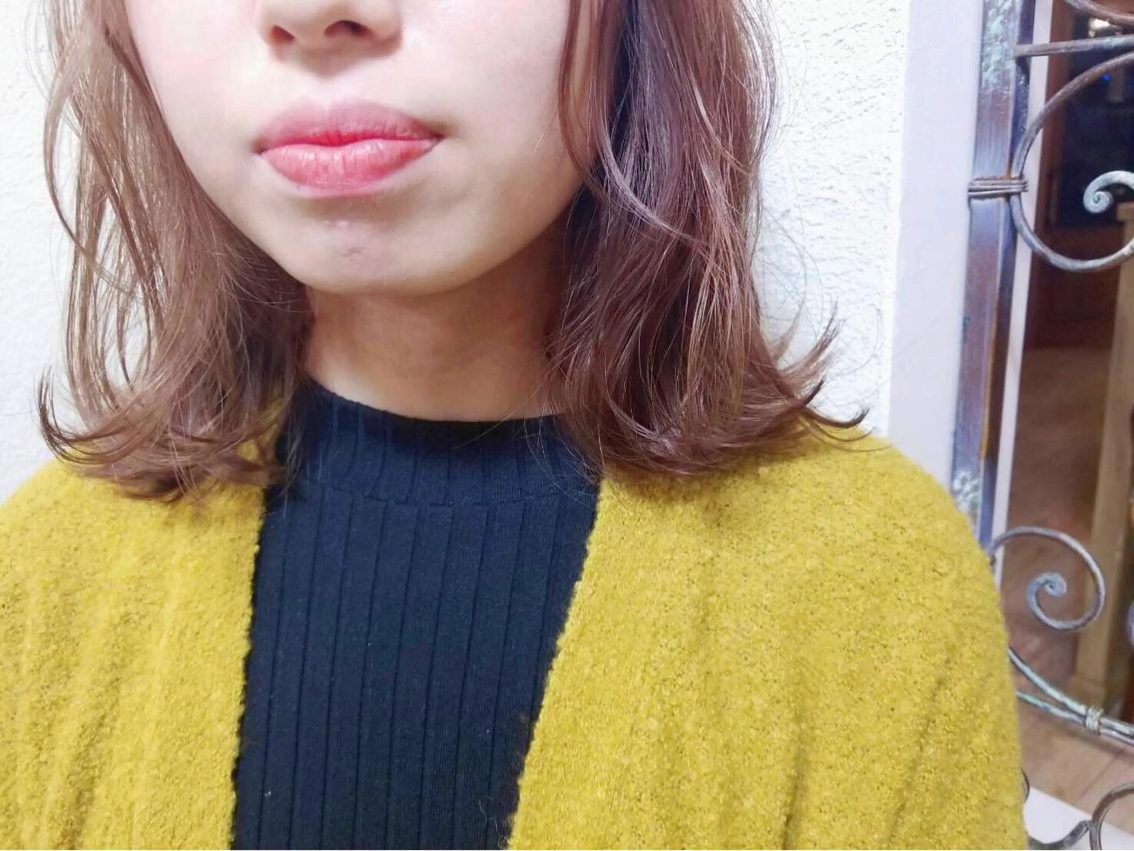 カラー ベージュカラー ピンクカラー 長岡 俊樹のヘアスタイル