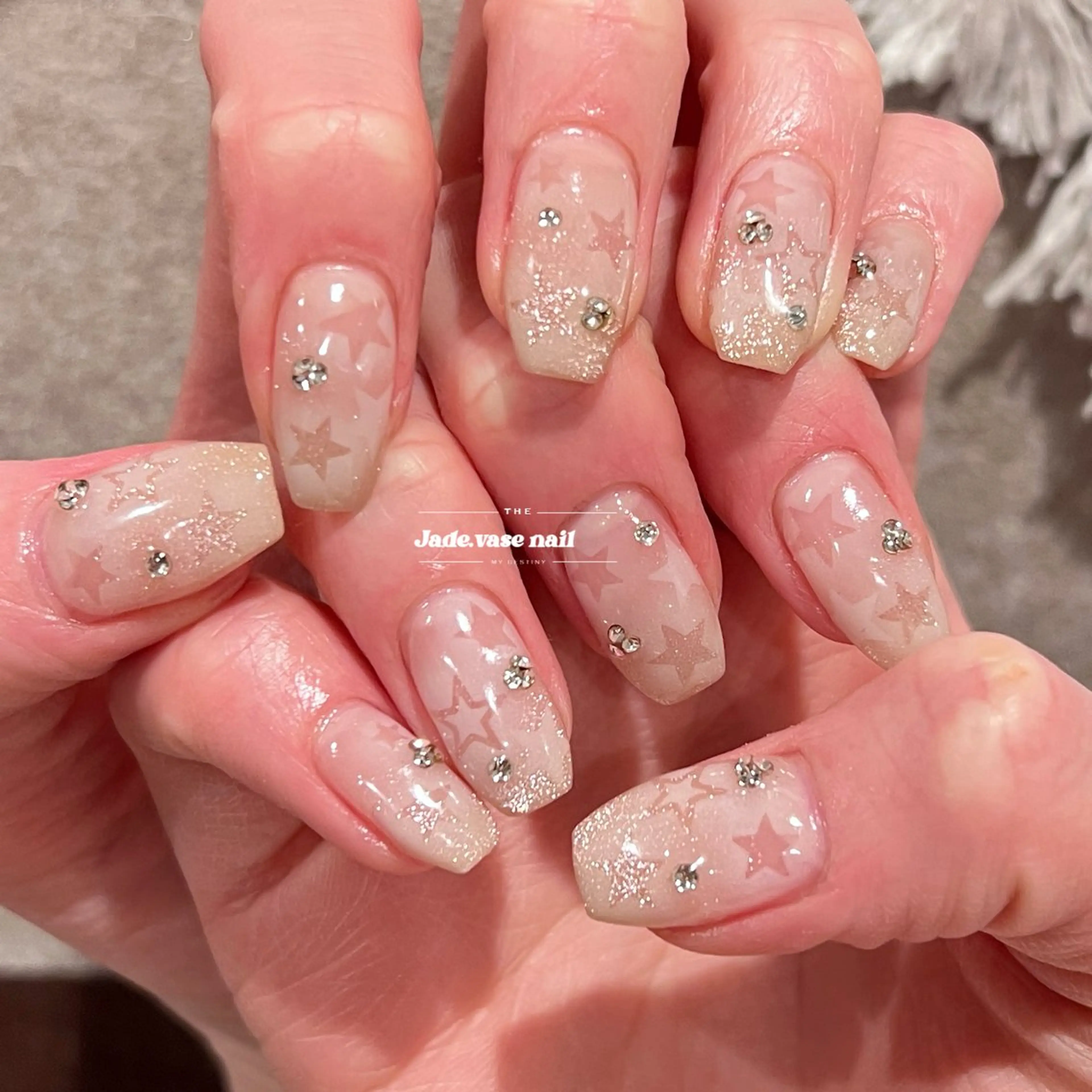 ネイル ハンドネイル ハンドケア ✰Jade.vase 银座のネイルデザイン
