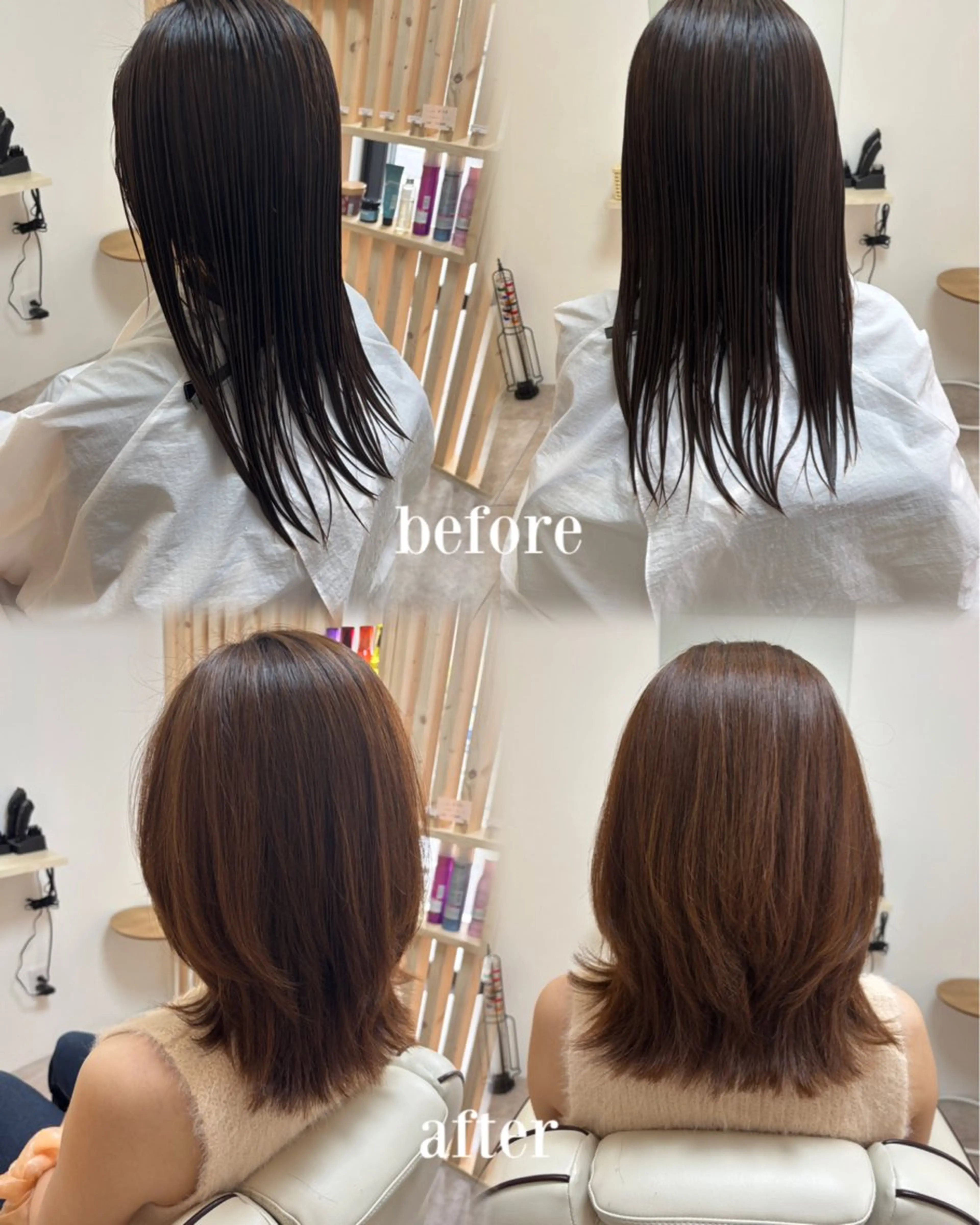ミディアム カット トリートメント akane/大和田 駅/ Garanceのヘアスタイル