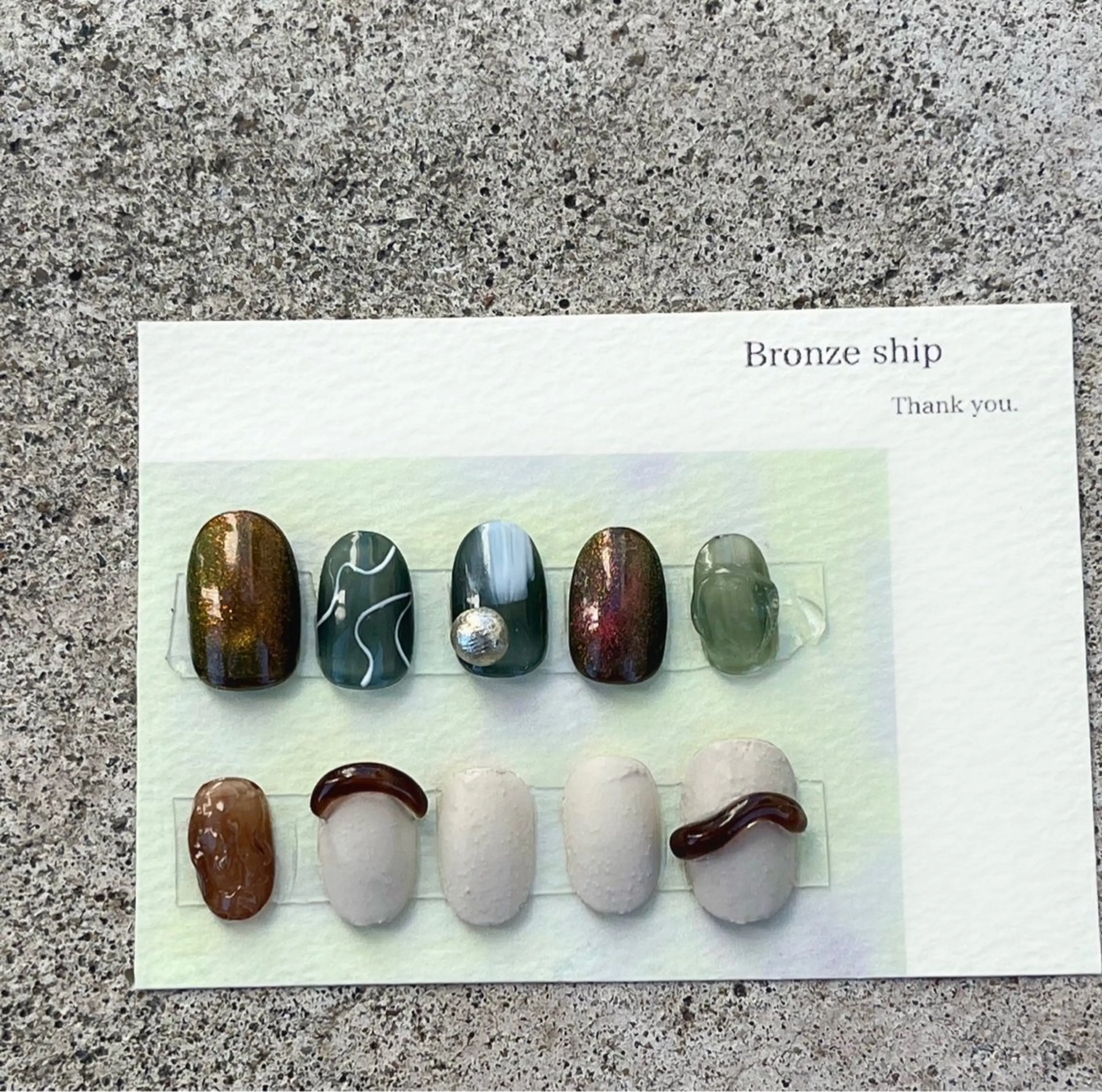 ネイル Bronze  Ship ＊relaxation saron＊所属・S a k iのその他イメージ