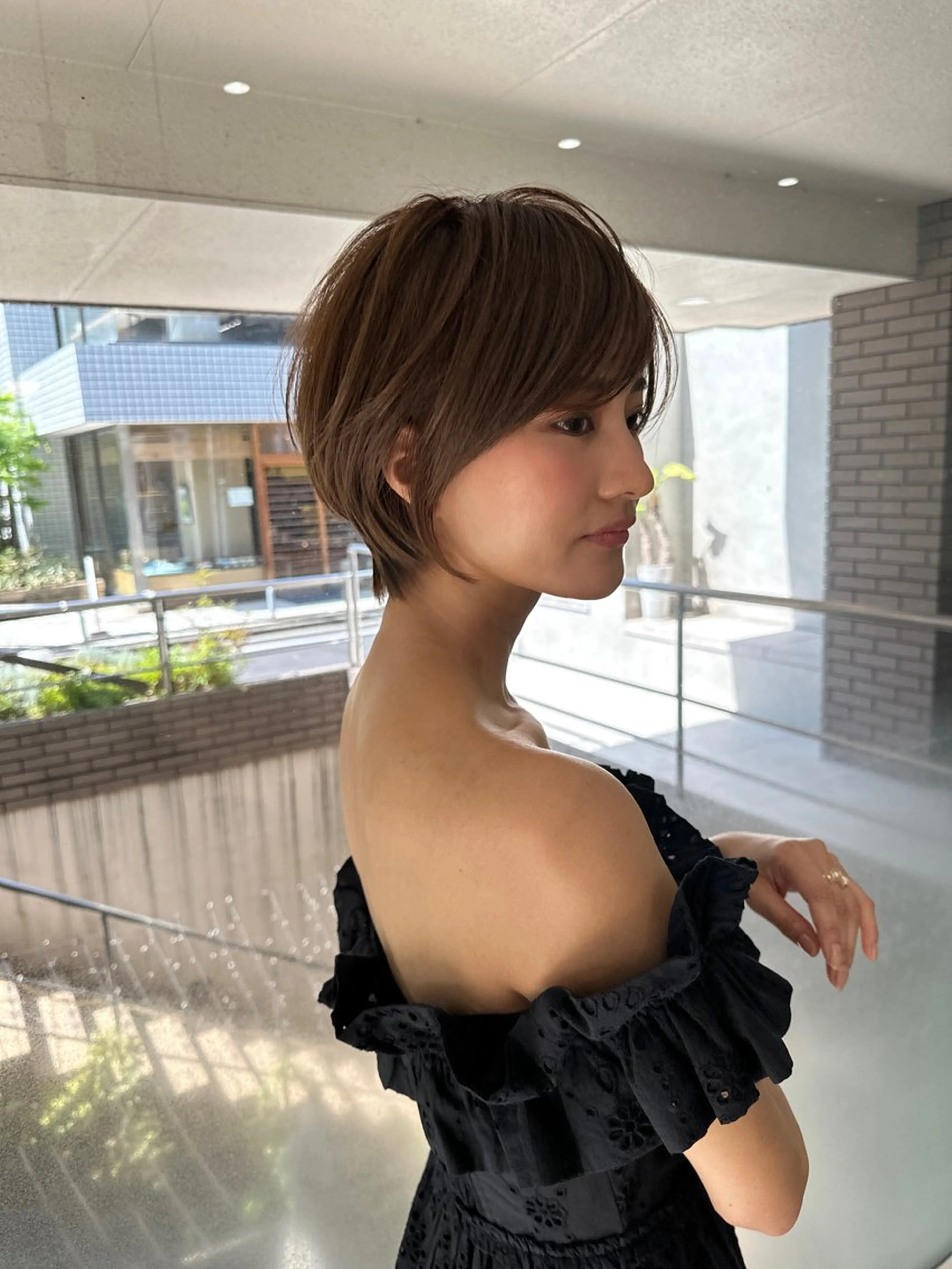 ショート 艶カラー/ヘアセット 着付け　ふうか　渋谷のヘアスタイル