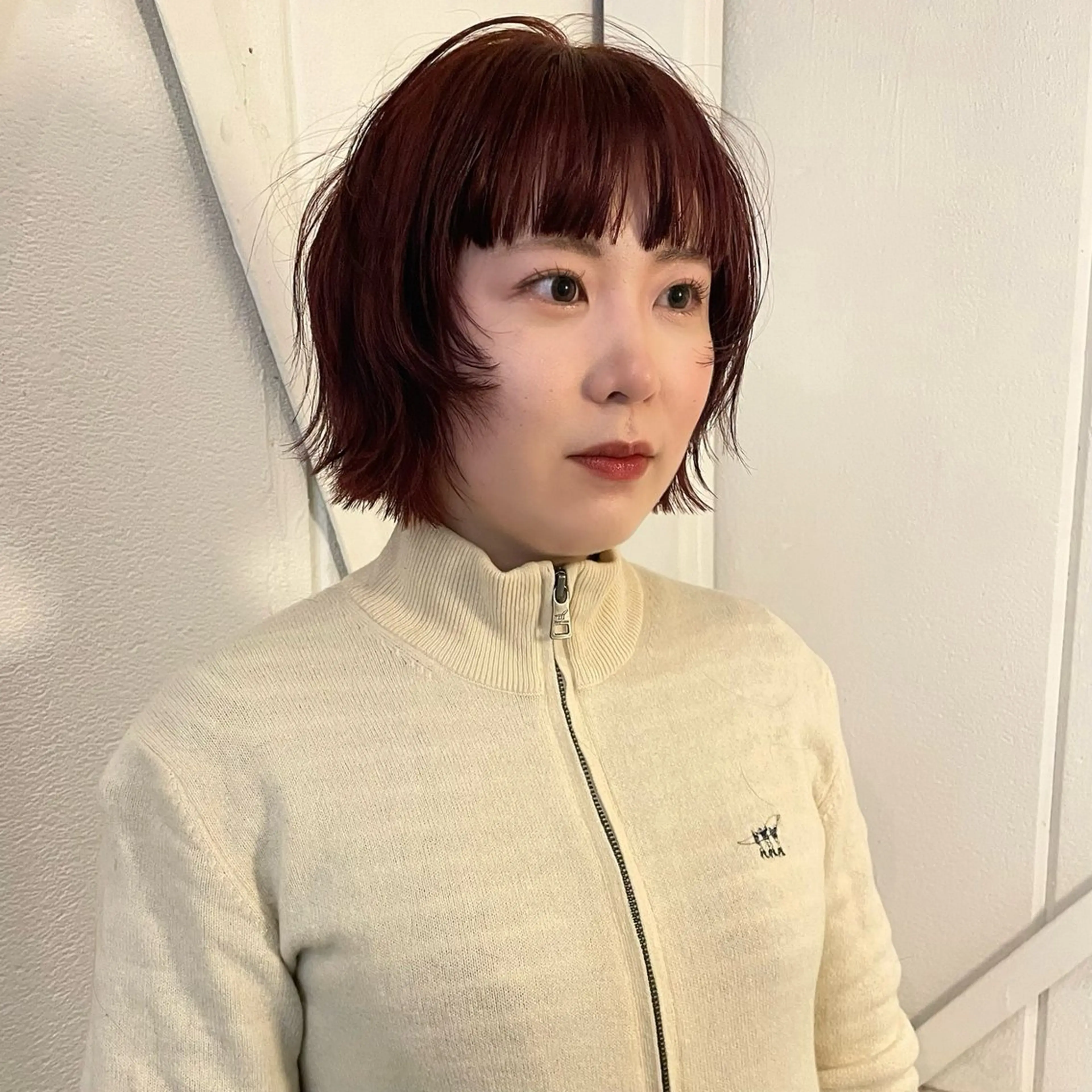 ショート カラー ブリーチ ブリーチなしカラー 縮毛矯正 カット ヘアカラー 野村矩樂/パーマ /縮毛矯正のヘアスタイル