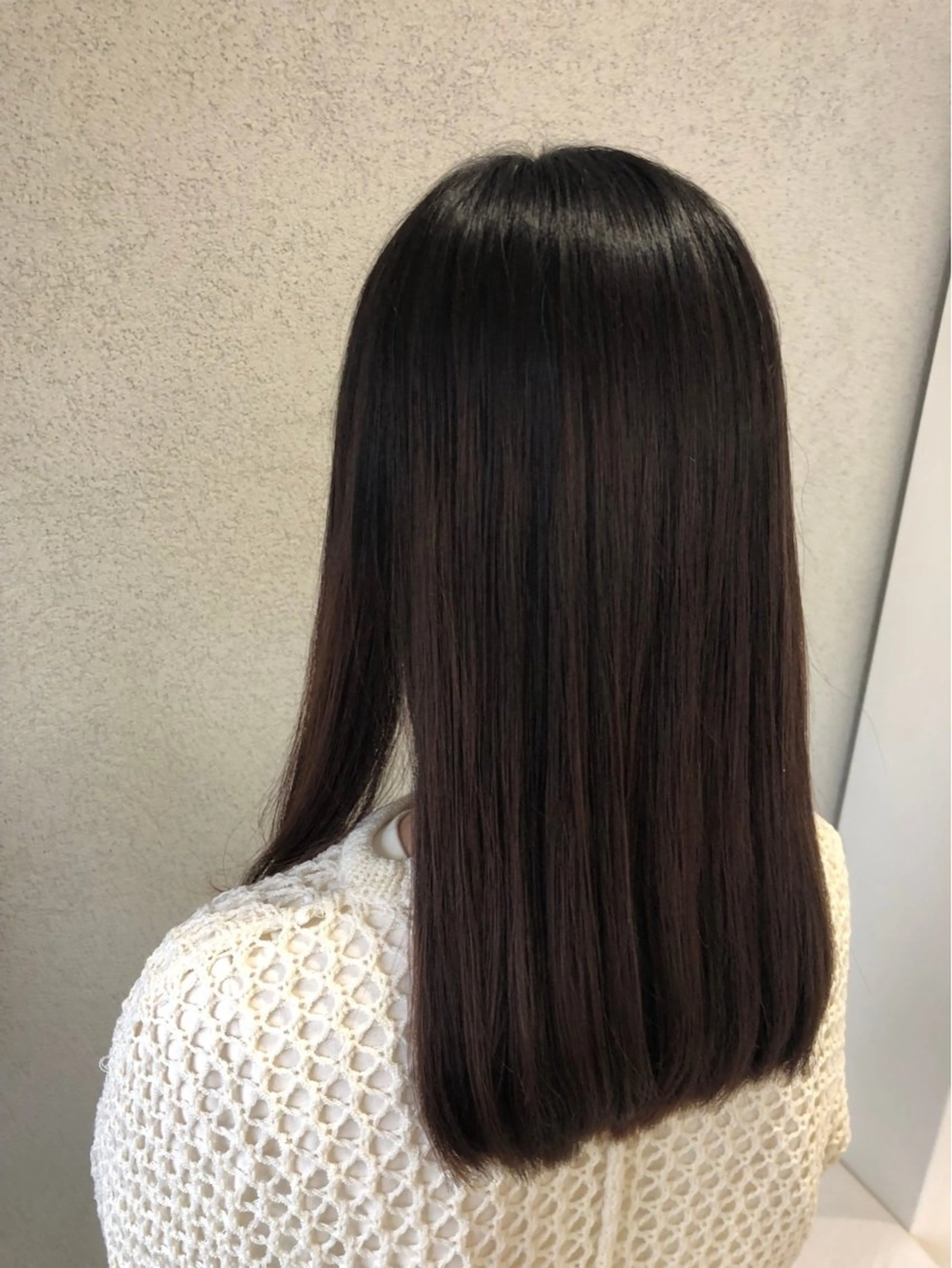 カラー 吉元 結衣佳のヘアスタイル