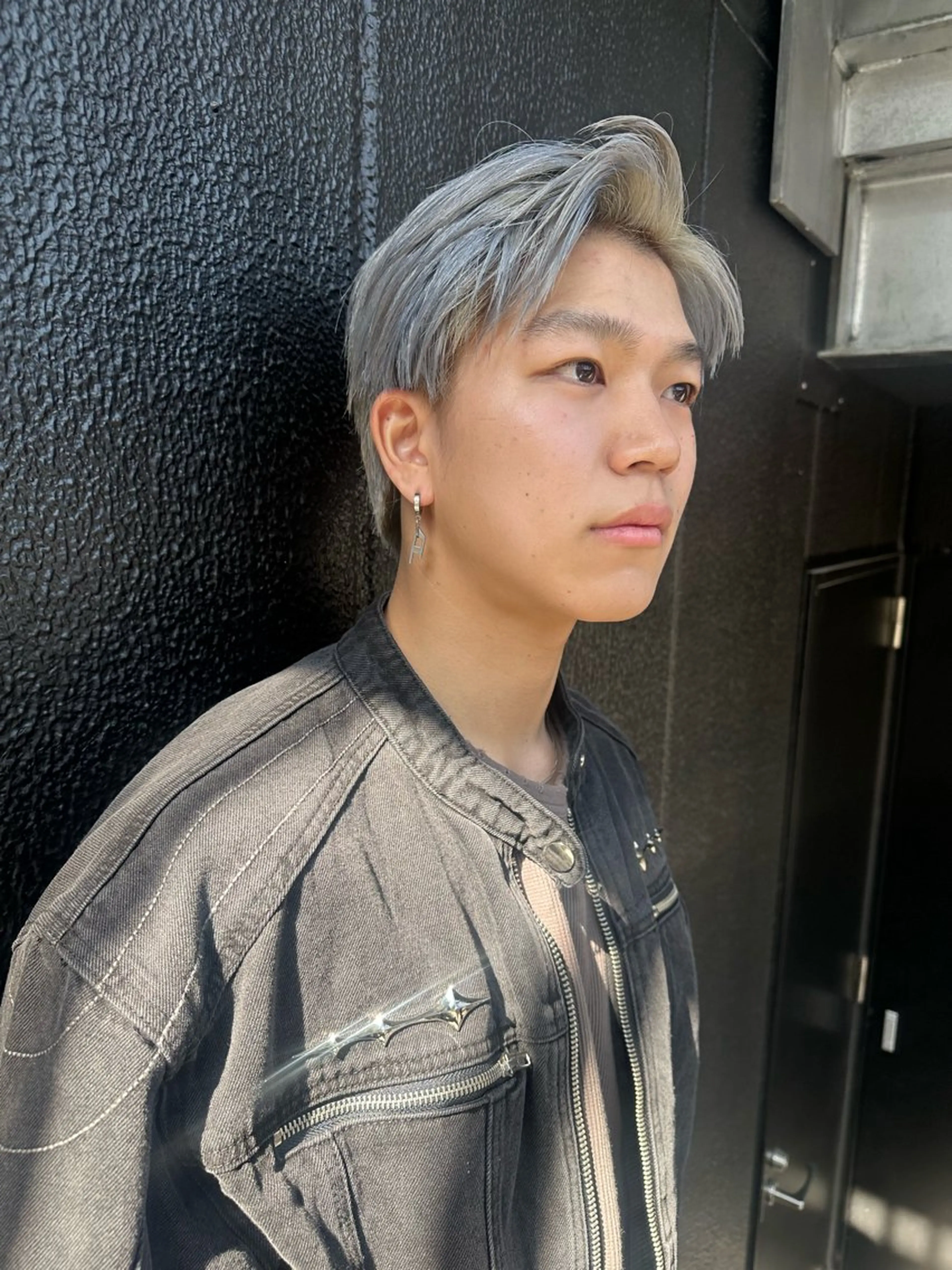 メンズ ヘアカラー トリートメント ケアブリーチ特化✨/ 艶カラー/エクステのヘアスタイル