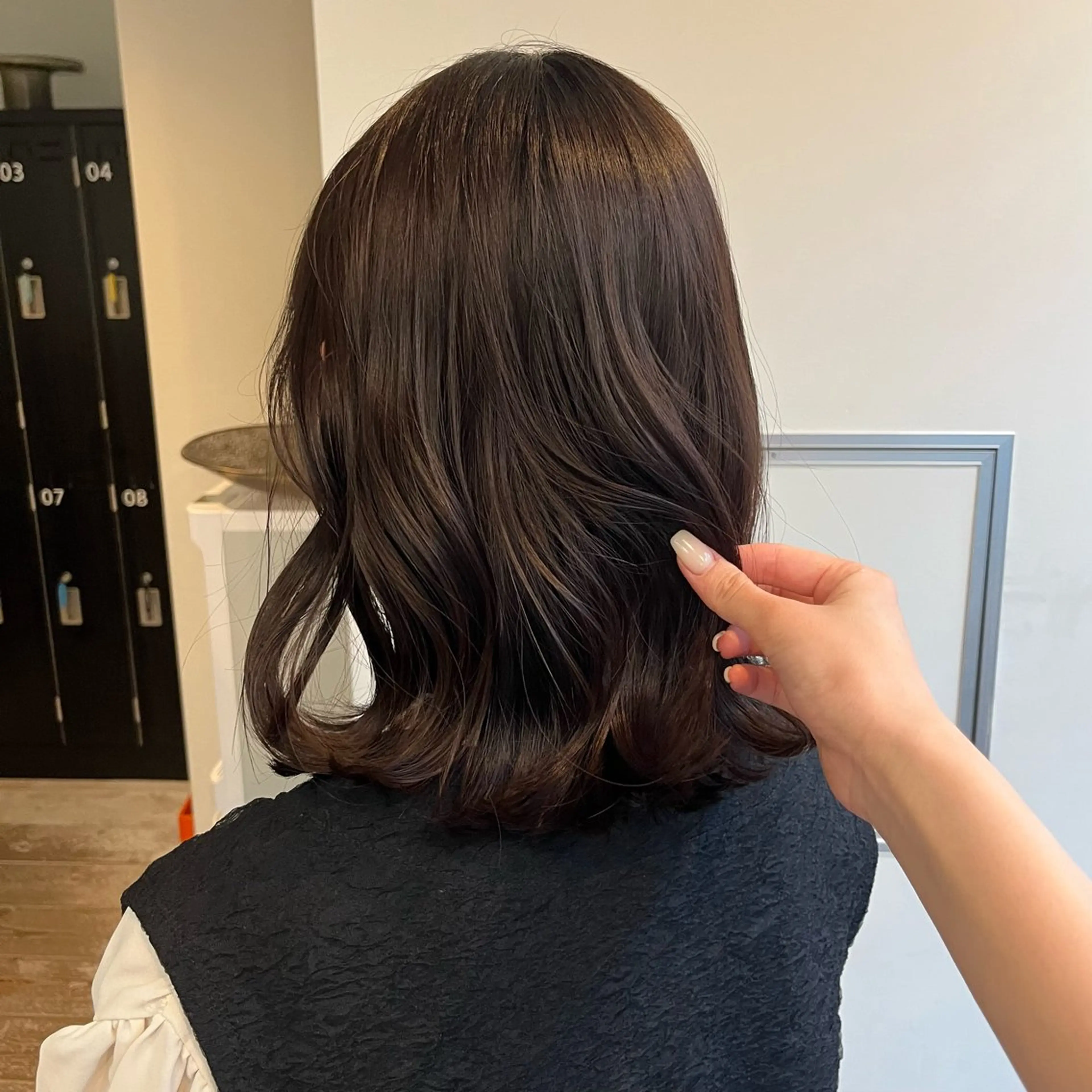 ミディアム カット rimi tabeiのヘアスタイル