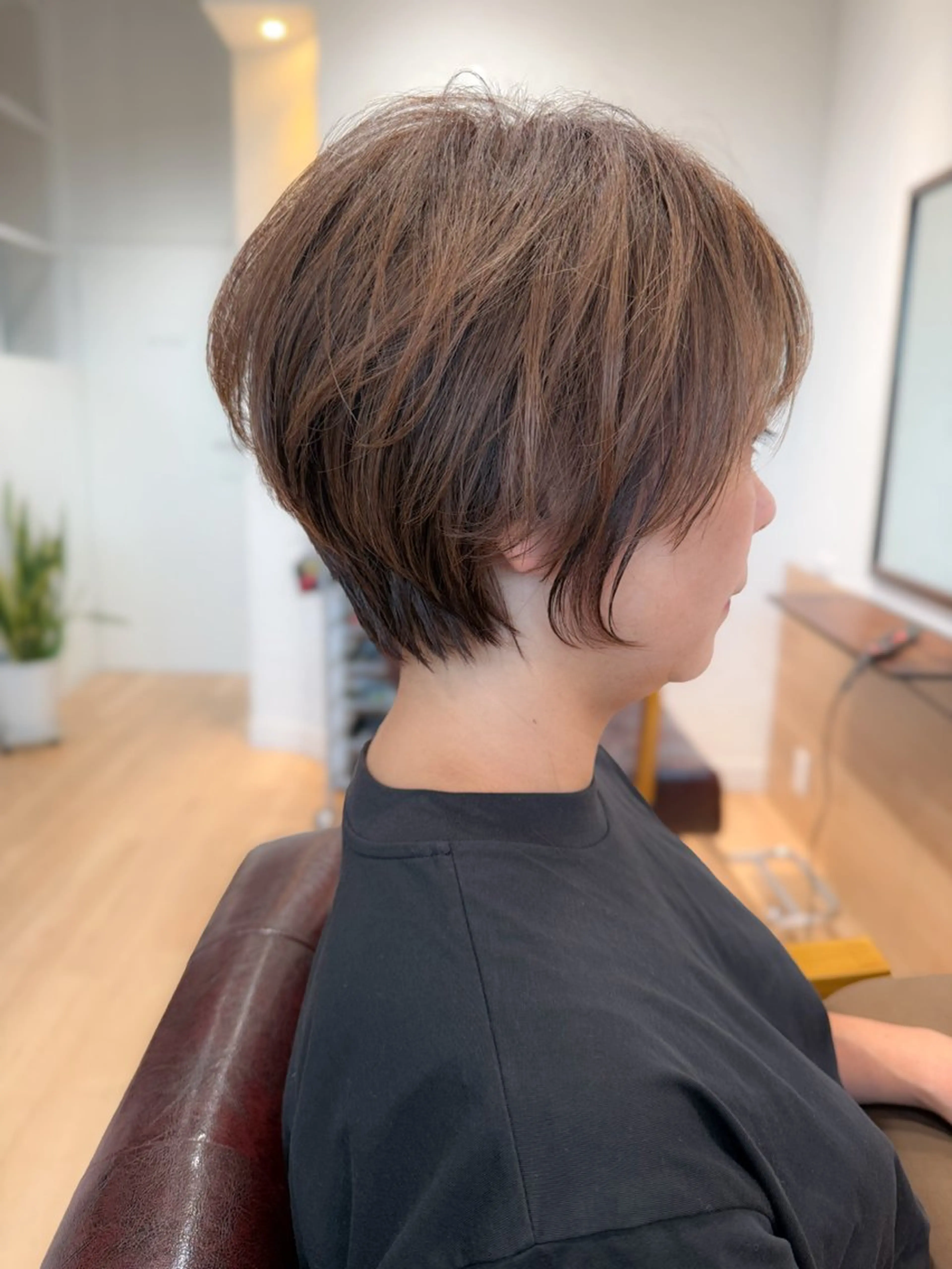 ショート 山田 有希のヘアスタイル